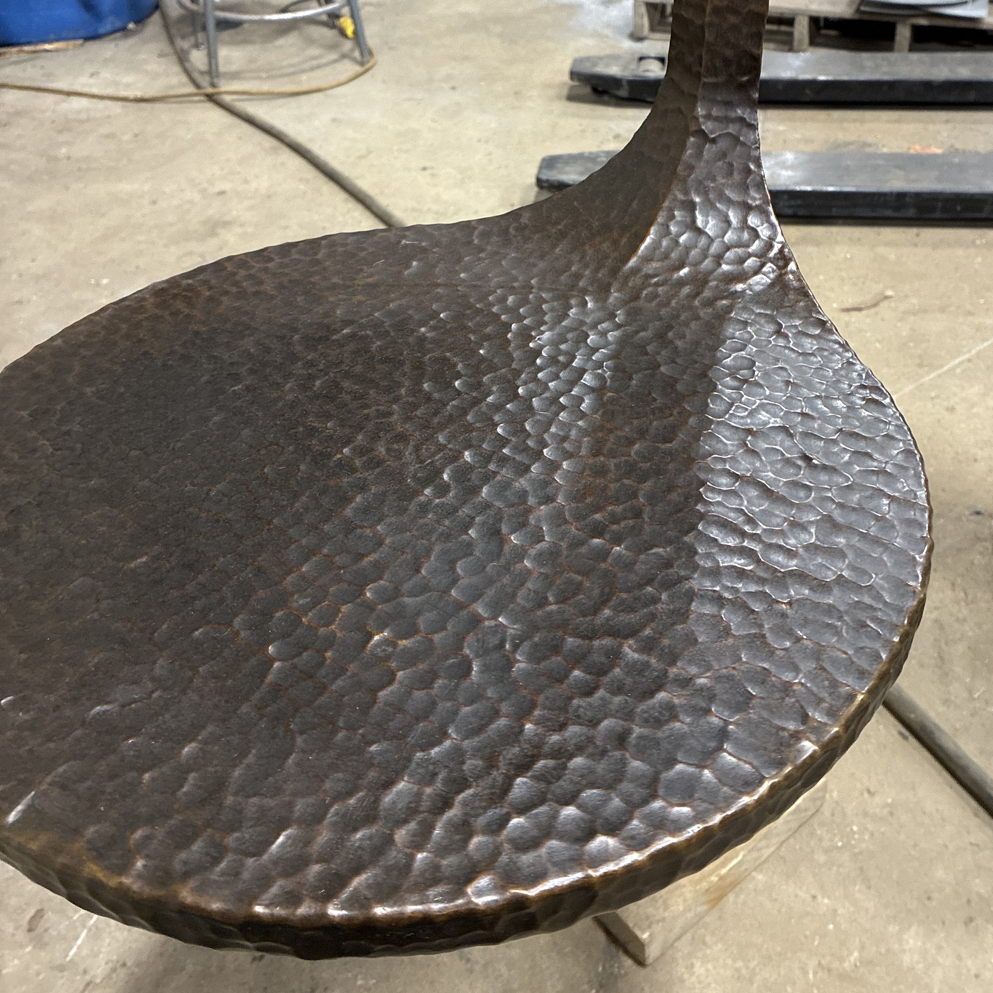 Custom seating for Samuel and Martha Adams Memorial at Burnet Park designed by SOCA