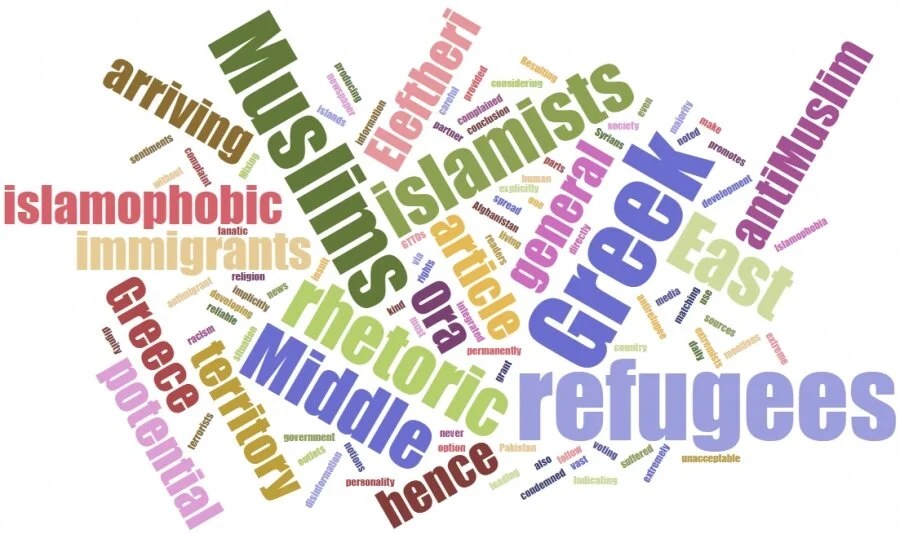 ANTI-MUSLIM RHETORIC USED IN GREEK NEWSPAPER ELEFTHERI ORA