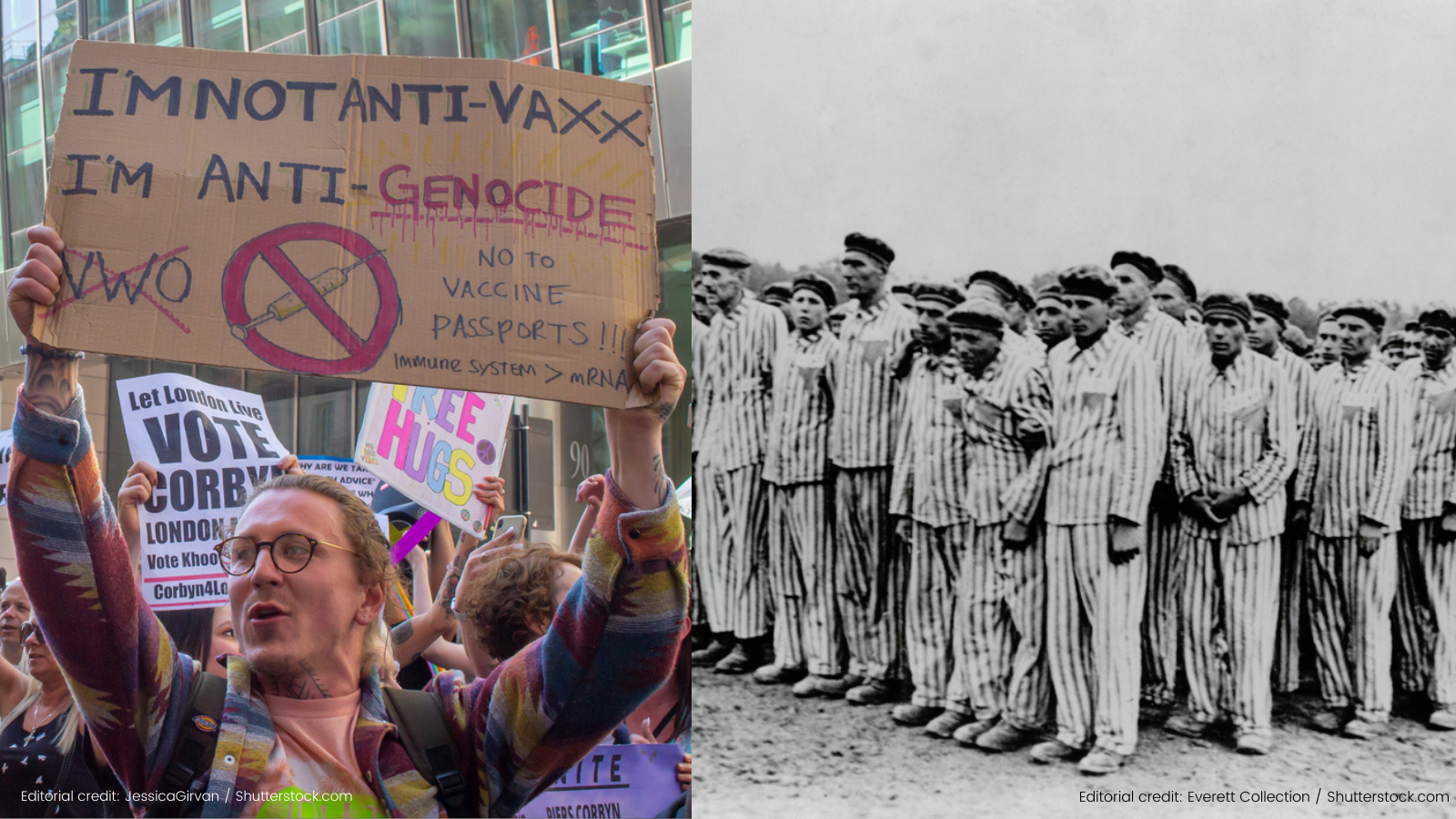 Holocaust memorial day: Pushing back against attempts by vaccine opponents to relativise the Holocaust