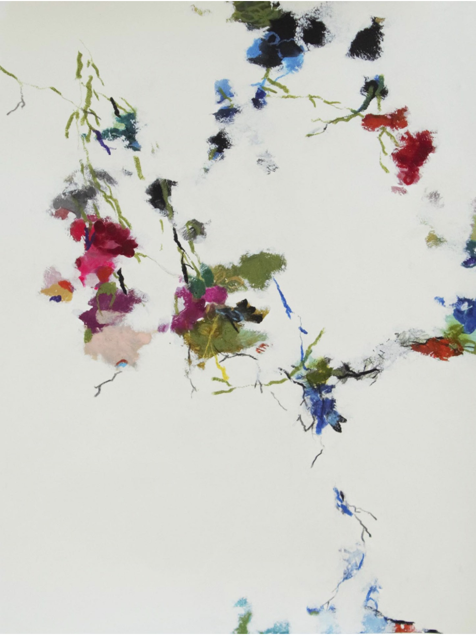 Nest Series, 2021, mixed media on paper, 30 x 22 in. AVAILABLE through Ann Connelly Fine Art. Please, email art@annconnelly.com for inquiries.