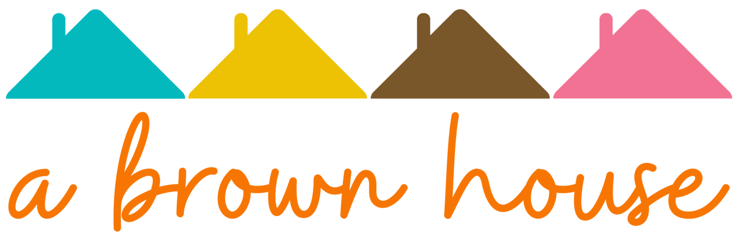 a brown house