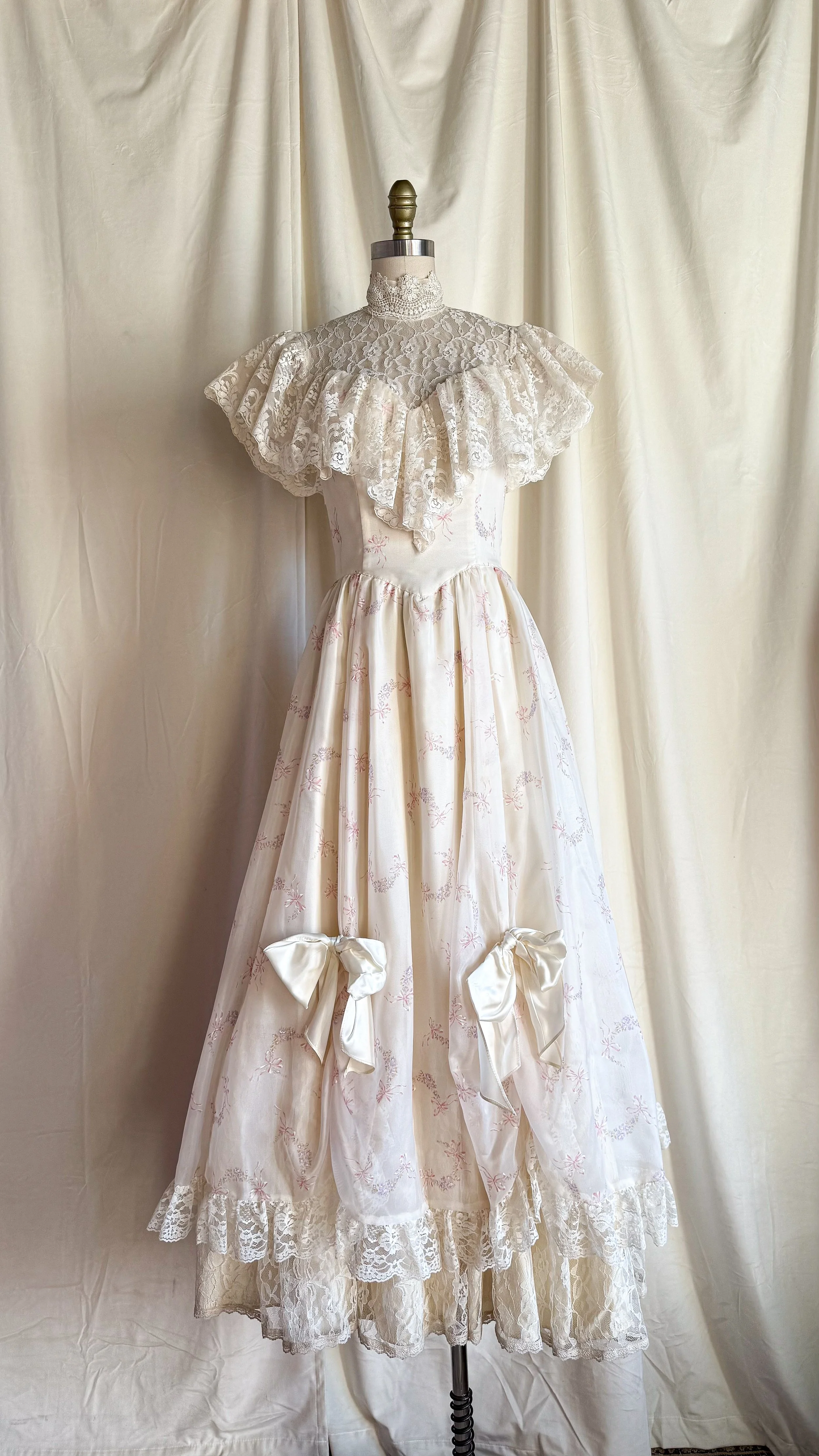 70's 80's Gunne Sax Princess Gown