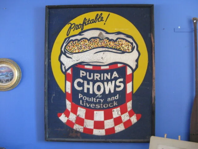 Large Impressive Folk Art Trade Sign