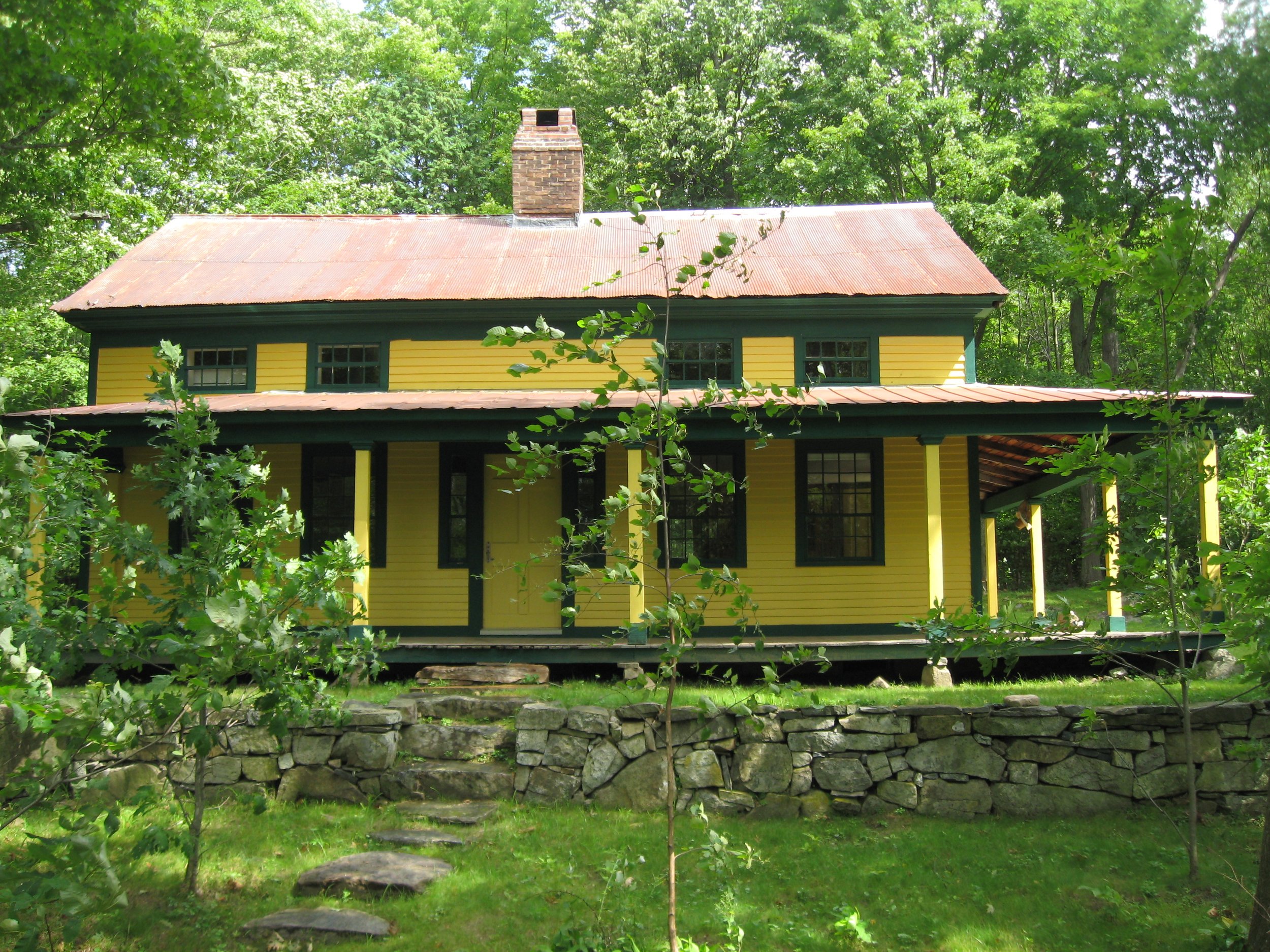 My work has evolved into purchasing and physically preserving a couple early Farmsteads (and hopefully more) in the Champlain Valley Town of Essex, NY.