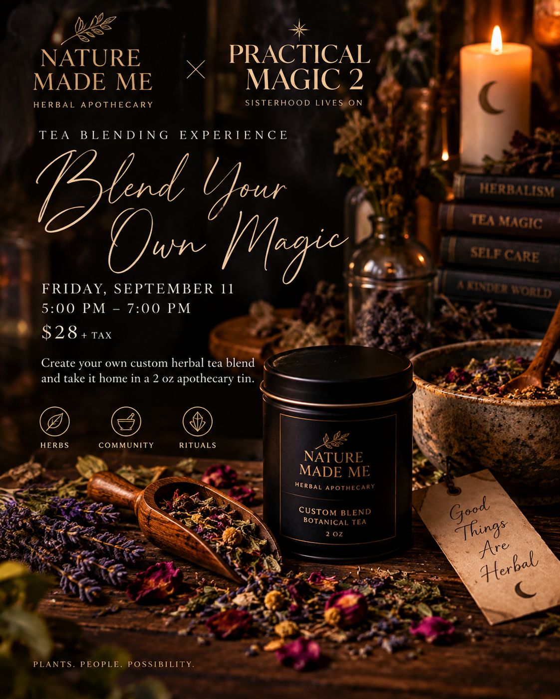 Practical Magic Botanical Oil Experience