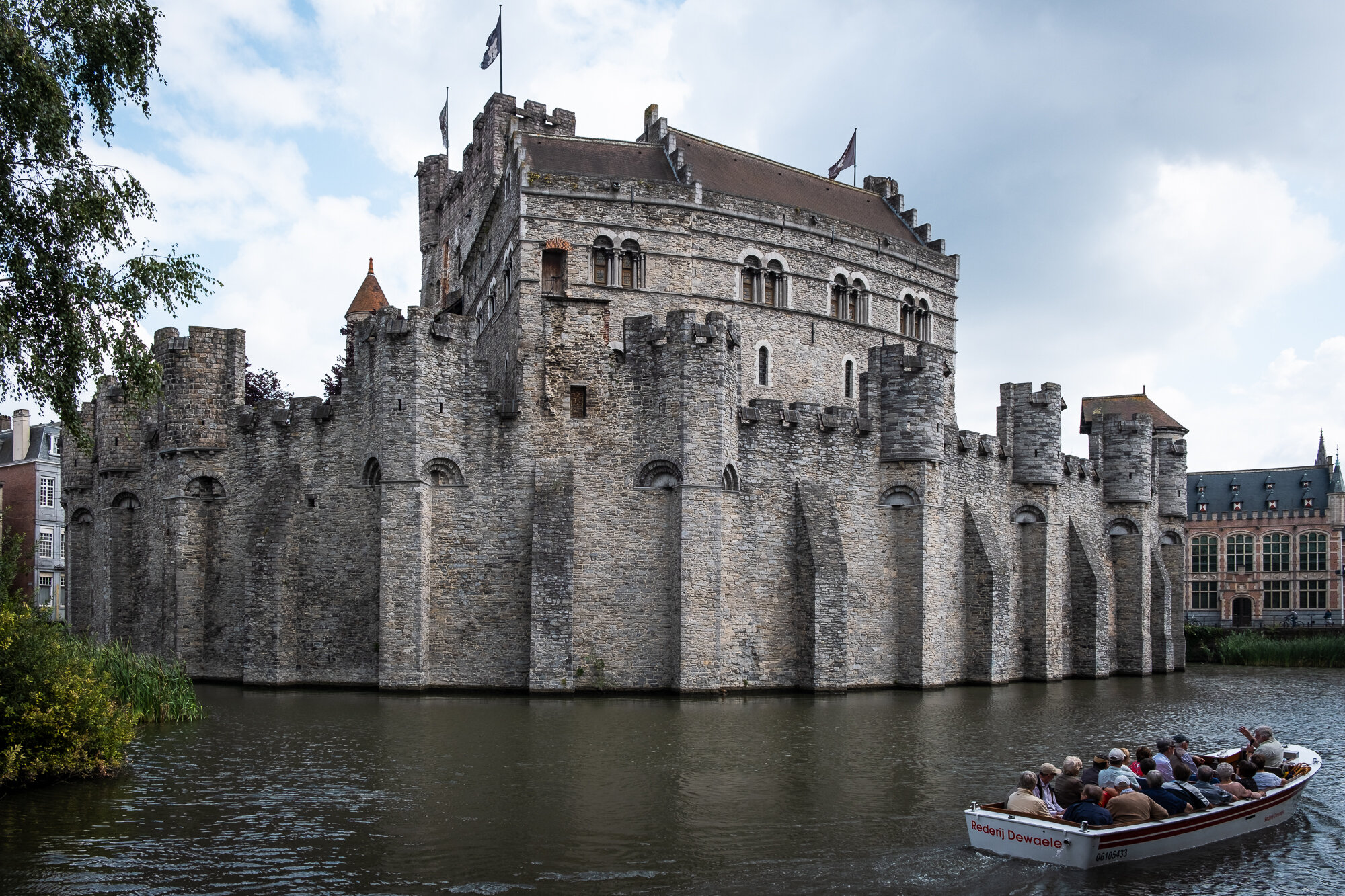 Photo of the Gravensteen Medieval Castle in Ghent taken by Trevor Sherwin
