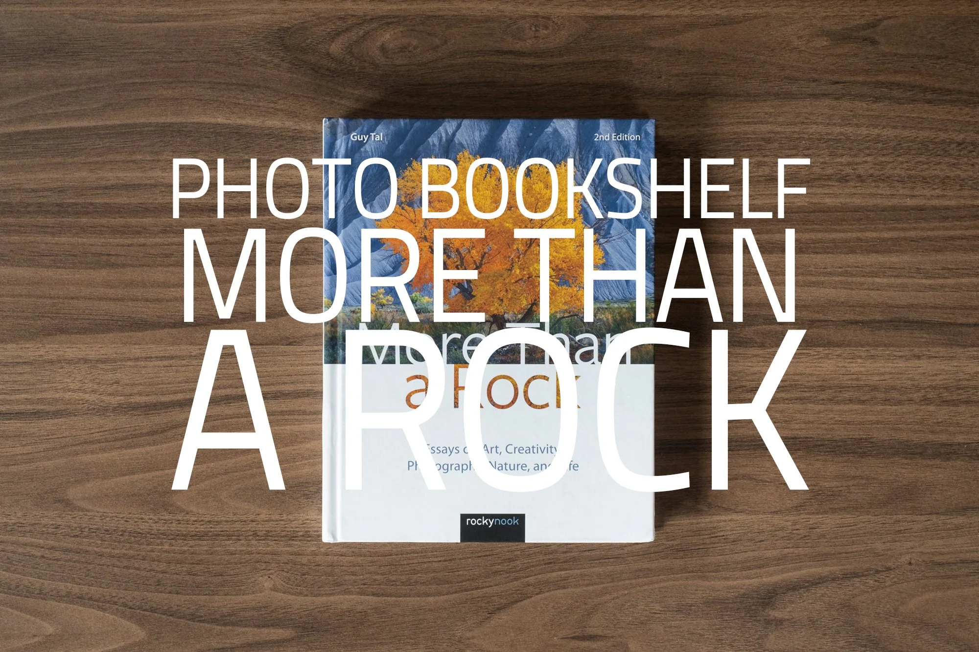 More Than A Rock by Guy Tal | My Photo Bookshelf
