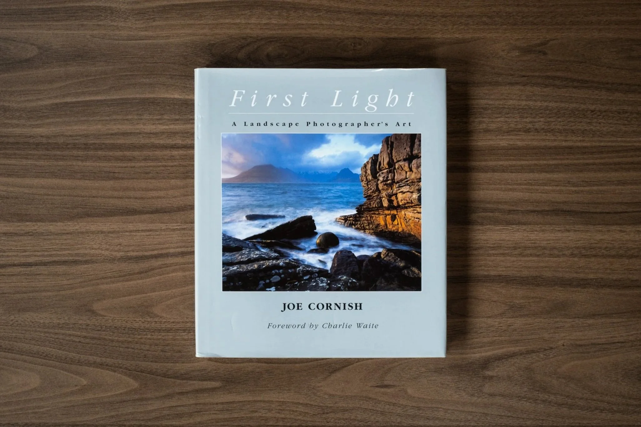First Light: A Landscape Photographer's Art by Joe Cornish, a landscape photography book featured in Trevor Sherwin's Photo Bookshelf review series.