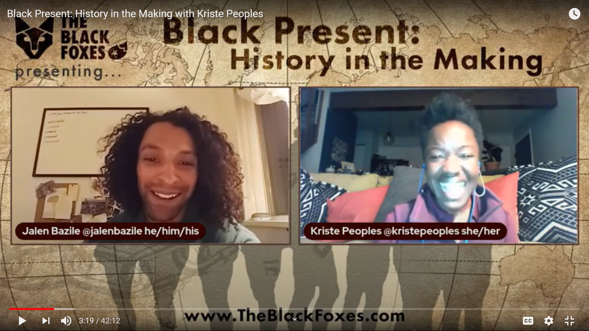 Black Present: History in the Making with Kriste Peoples