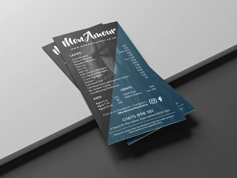 mon-amour-hair-salon-pricelist-design