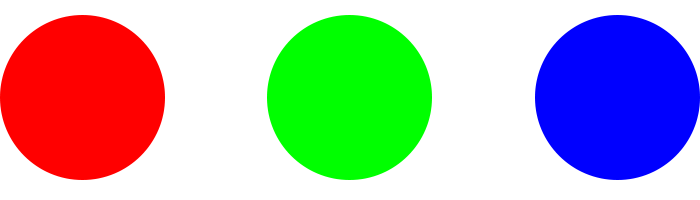 RGB Colour space example