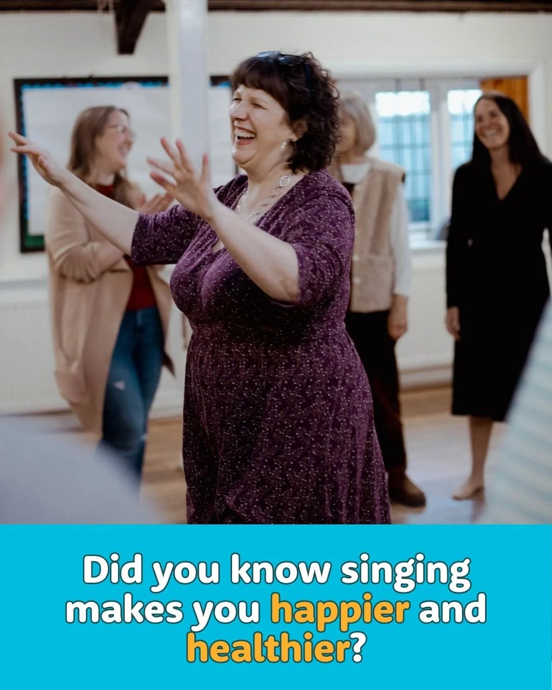 We've had the most wonderful and nourishing term of singing this Autumn/ Winter - Singing in community really is the antidote to the overwhelm of modern life. An ancient technology that takes us out of our head and into our heart, as @susieromusic wo