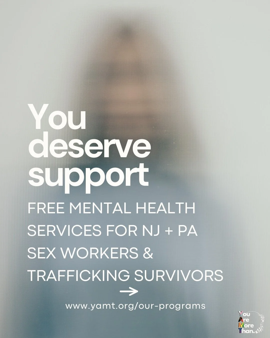 ✨ You Are More Than Inc. ✨ 

~ Therapy services should not be out of reach if you are spicy worker or survivor of trafficking. 

~ Therapy services shouldn't be expensive. 

~ Therapy services should be uplifting. 

~ Affirming 

~ Non-judgmental 
:
