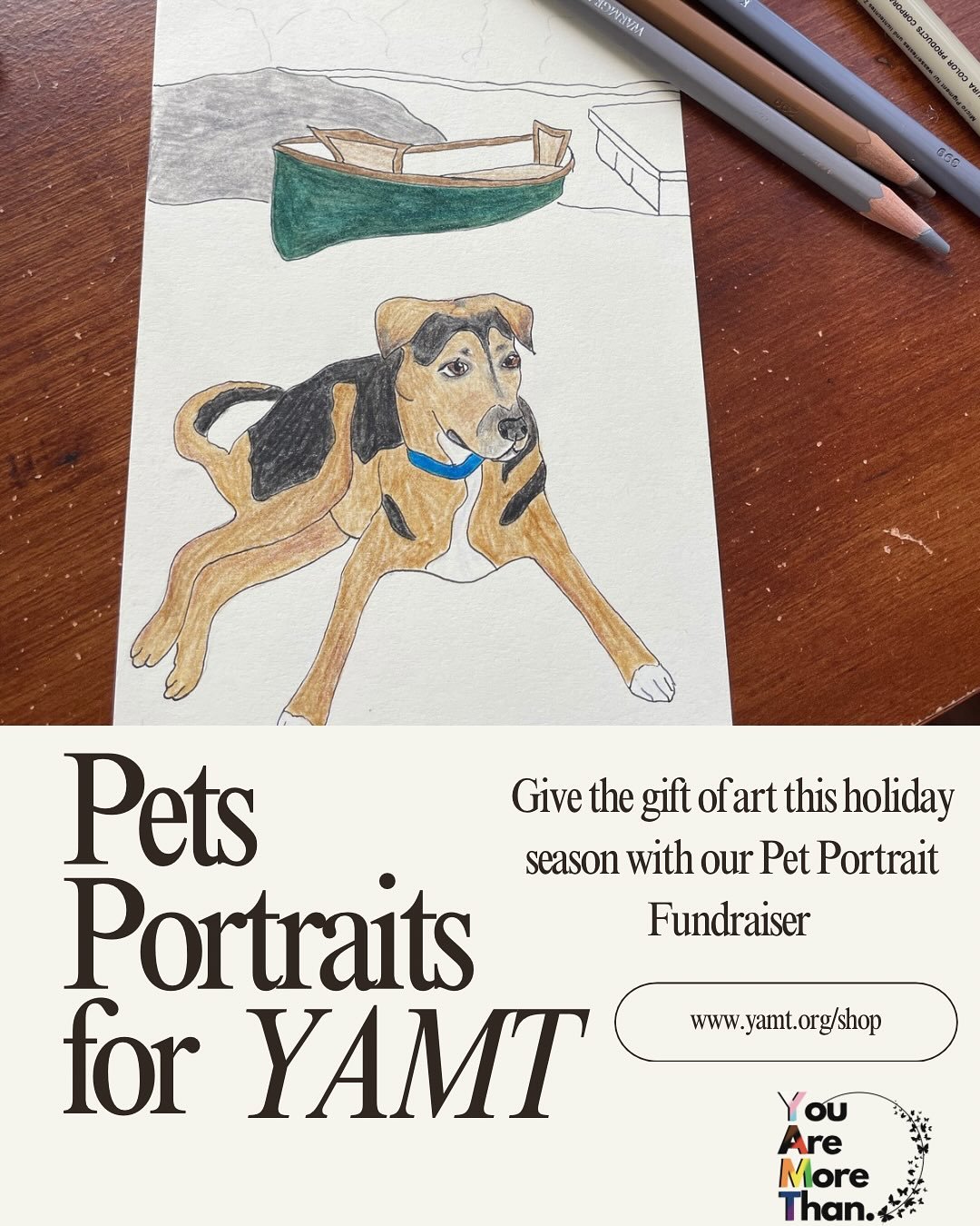 You Are More Than Inc. 
:
✨ Pet Portraits are coming in and we can&rsquo;t get over how cute baby Wesley is looking!

This is perfect for the fur parent in your life! 
:
✨Looking for a heartfelt gift this holiday season? 

We&rsquo;re thrilled to sha