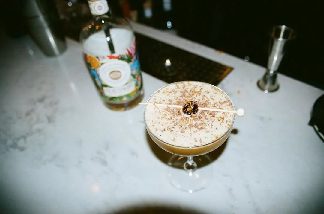 See the Elephant Amaro Flip cocktail