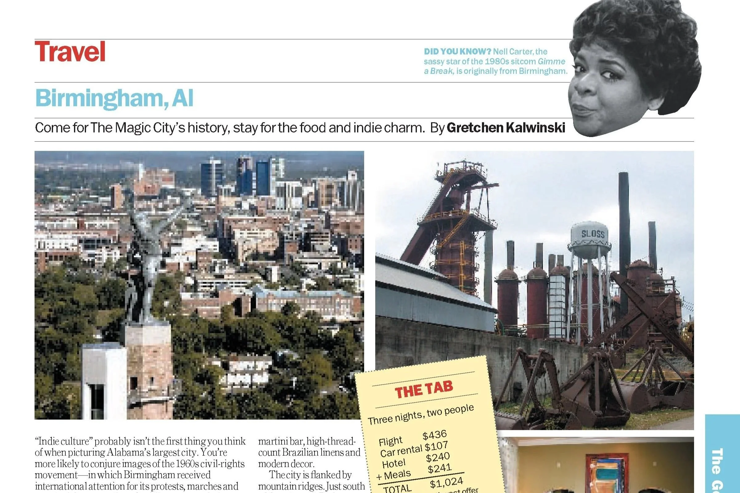 Birmingham, AL (Travel Story)