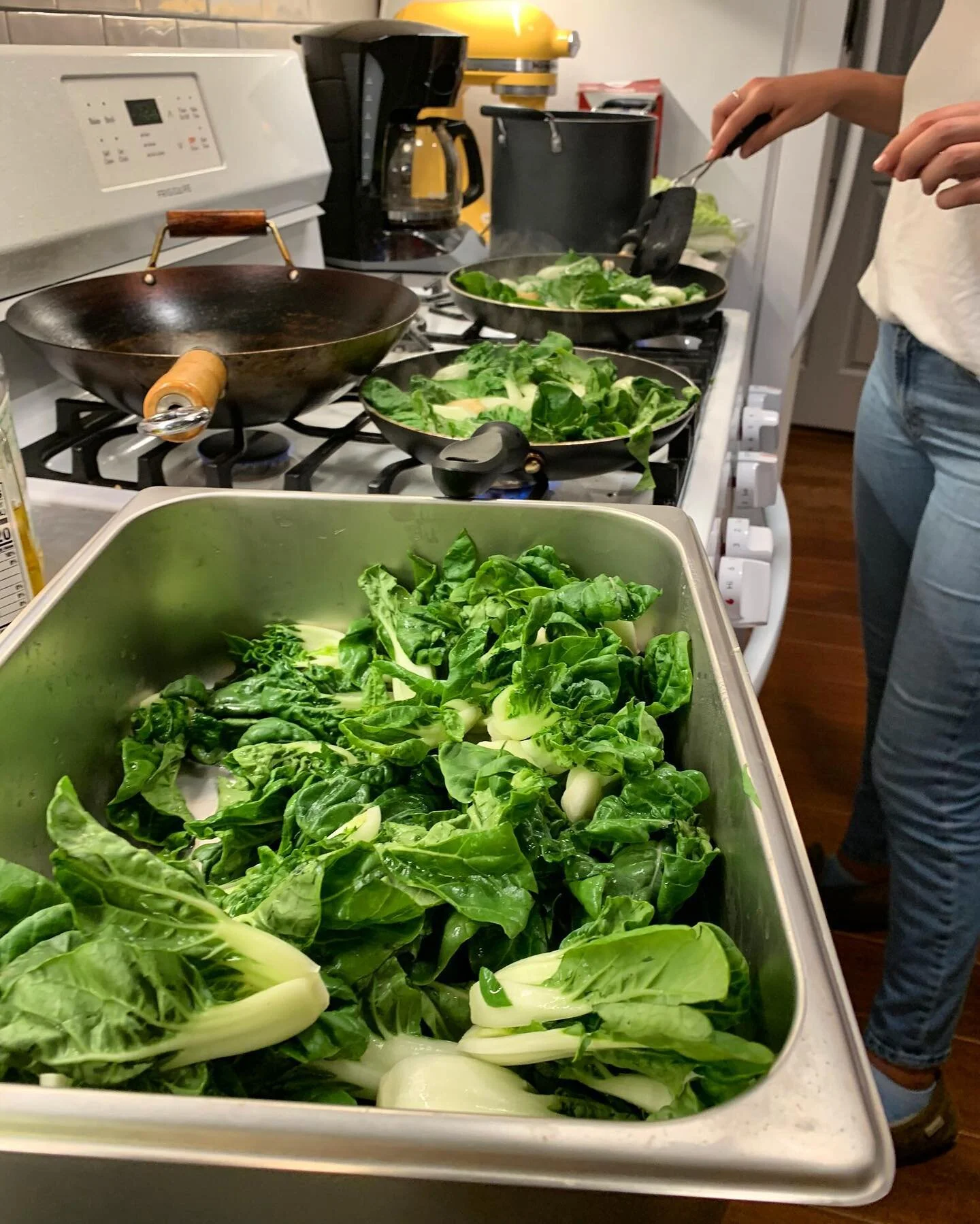 Three words.... BABY. BOK. CHOI. #thespread
&bull;
&bull;
Invitations went out yesterday for this months dinner ! Didn&rsquo;t get one ? DM us to be added to the list