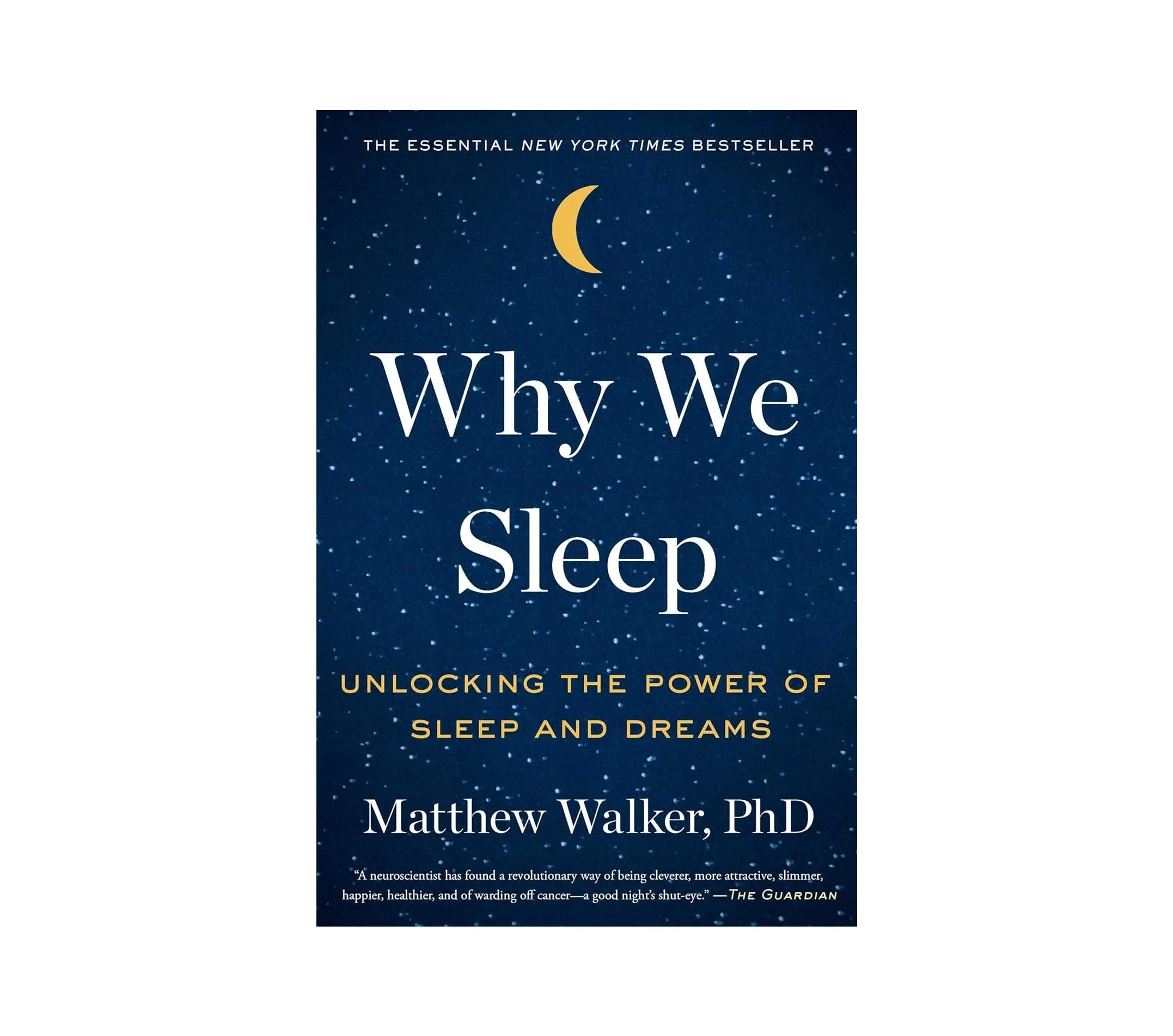 Dr. Tverdov recommends Why We Sleep: Unlocking the Power of Sleep and Dreams