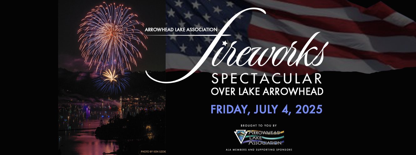 Fireworks Spectacular Over Lake Arrowhead