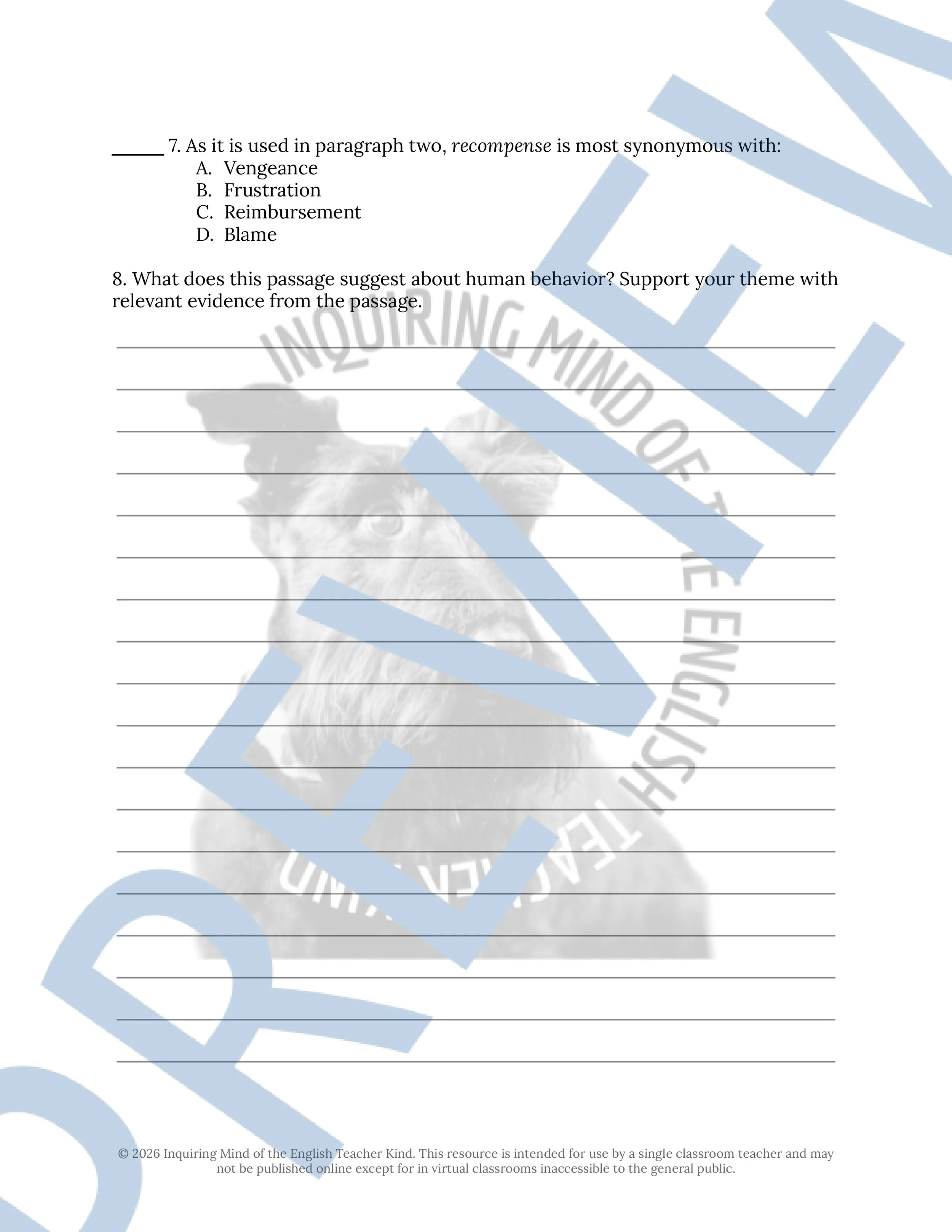 The Hobbit Chapter 14 Close Reading Analysis Worksheet (3).jpg