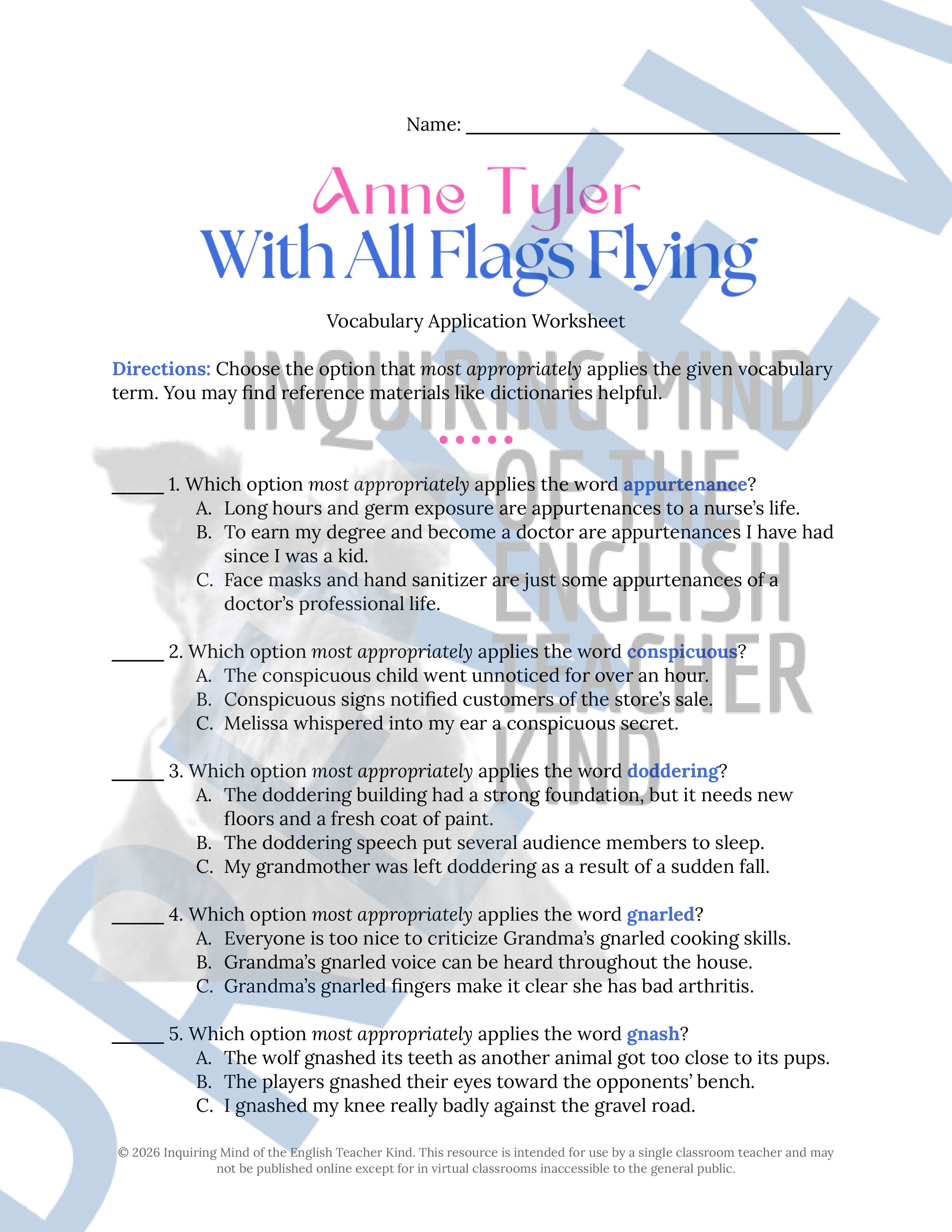 With All Flags Flying by Anne Tyler Vocabulary Activities (1).jpg