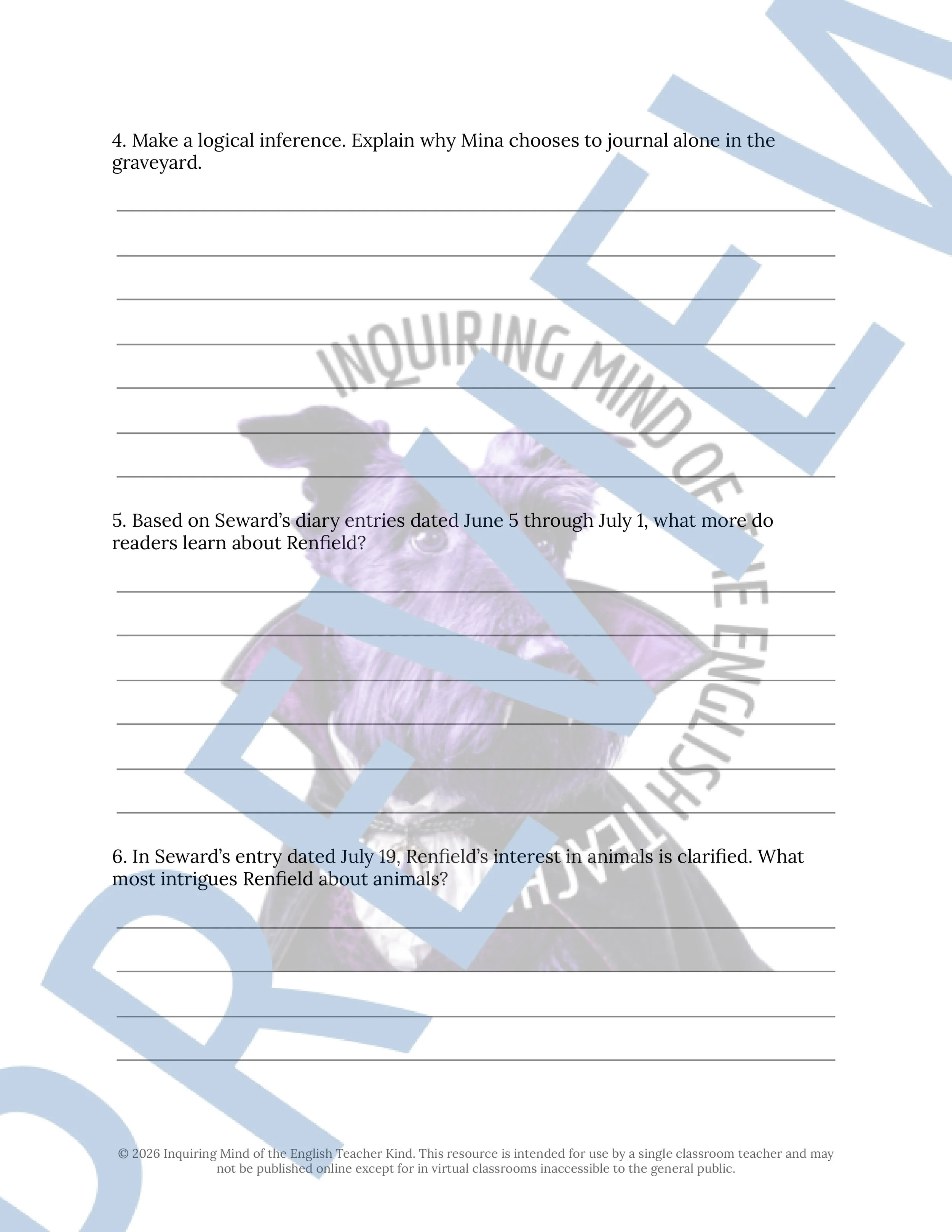Dracula Chapter 6 Close Reading Analysis Worksheet and Answer Key for High School English Language Arts (2).jpg