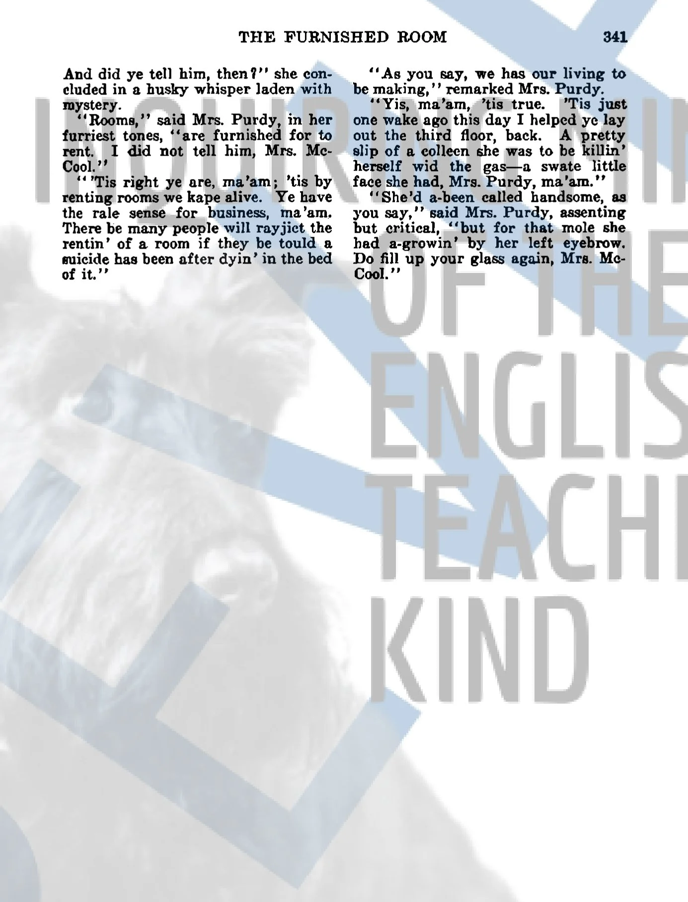 The Furnished Room by O. Henry Close Reading Worksheet from Inquiring Mind of the English Teacher Kind (16).jpg