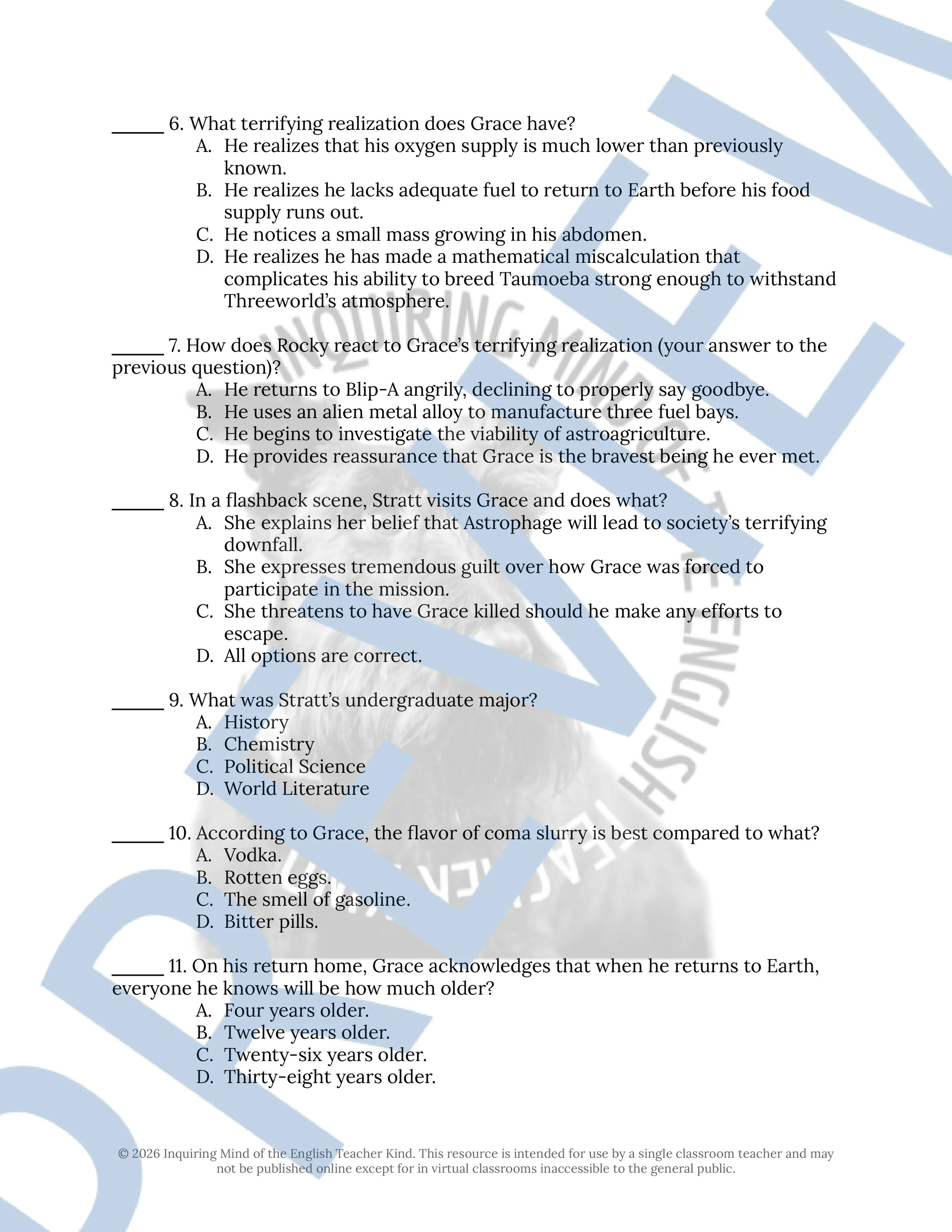 Project Hail Mary Chapters 25, 26, and 27 Quiz and Answer Key (2).jpg