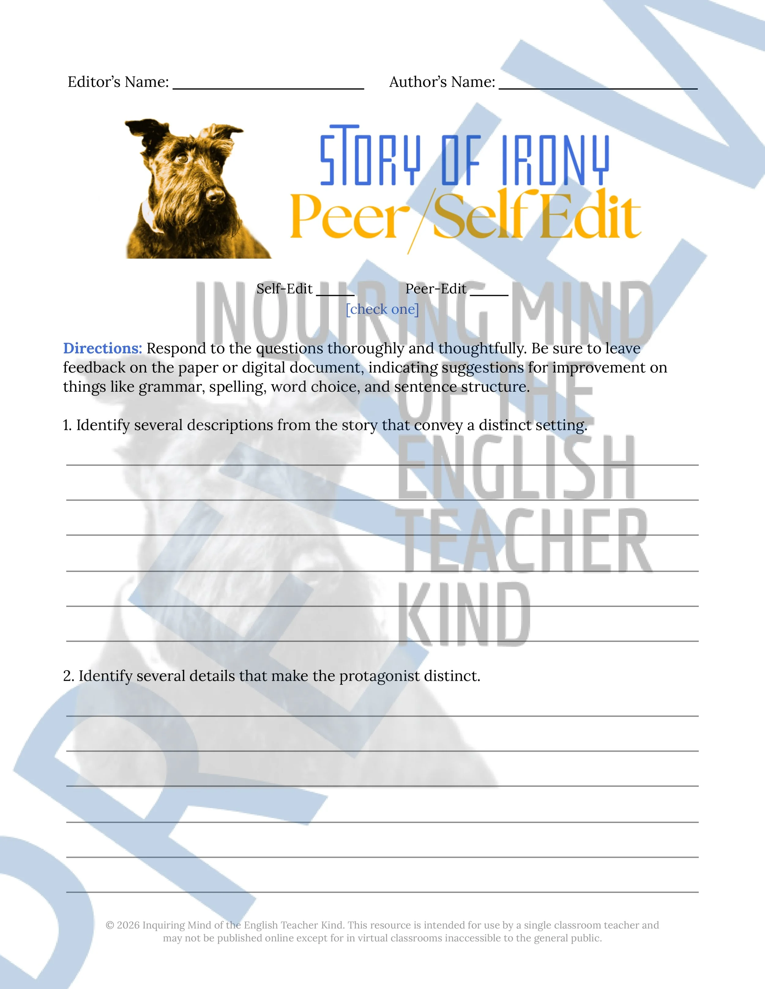 High School Creative Writing Project on Drafting Ironic Fiction - Short Stories (7).jpg
