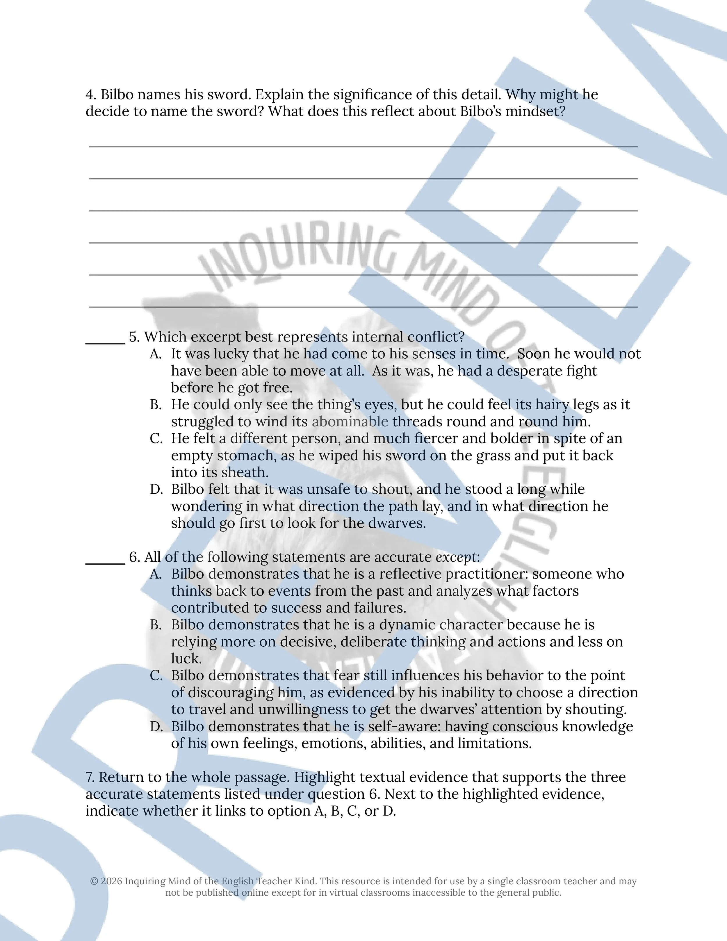 The Hobbit Chapter 8 Close Reading Analysis Worksheet (2).jpg