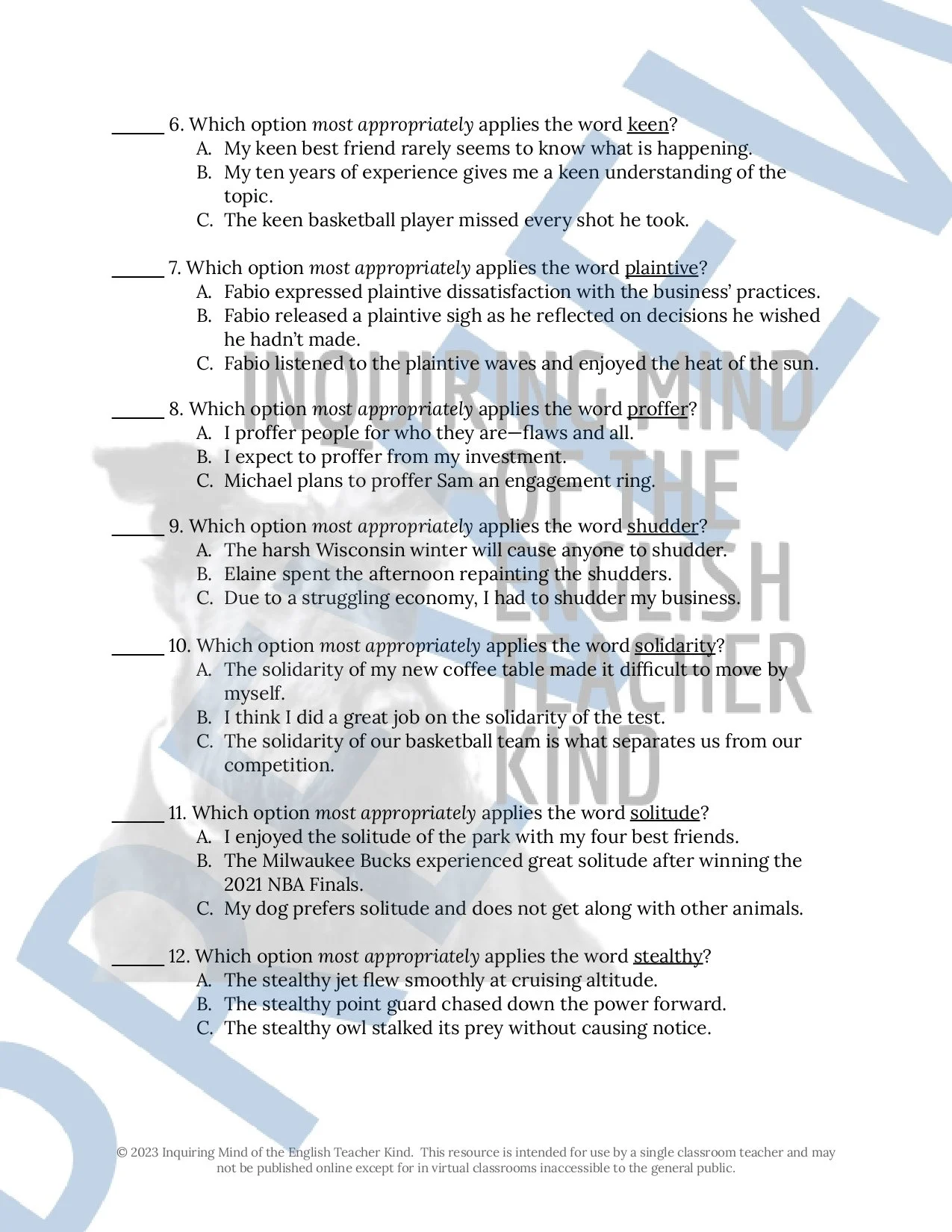 Brave New World Quiz and Vocabulary Games Bundle (Chapters 9, 10, and ...