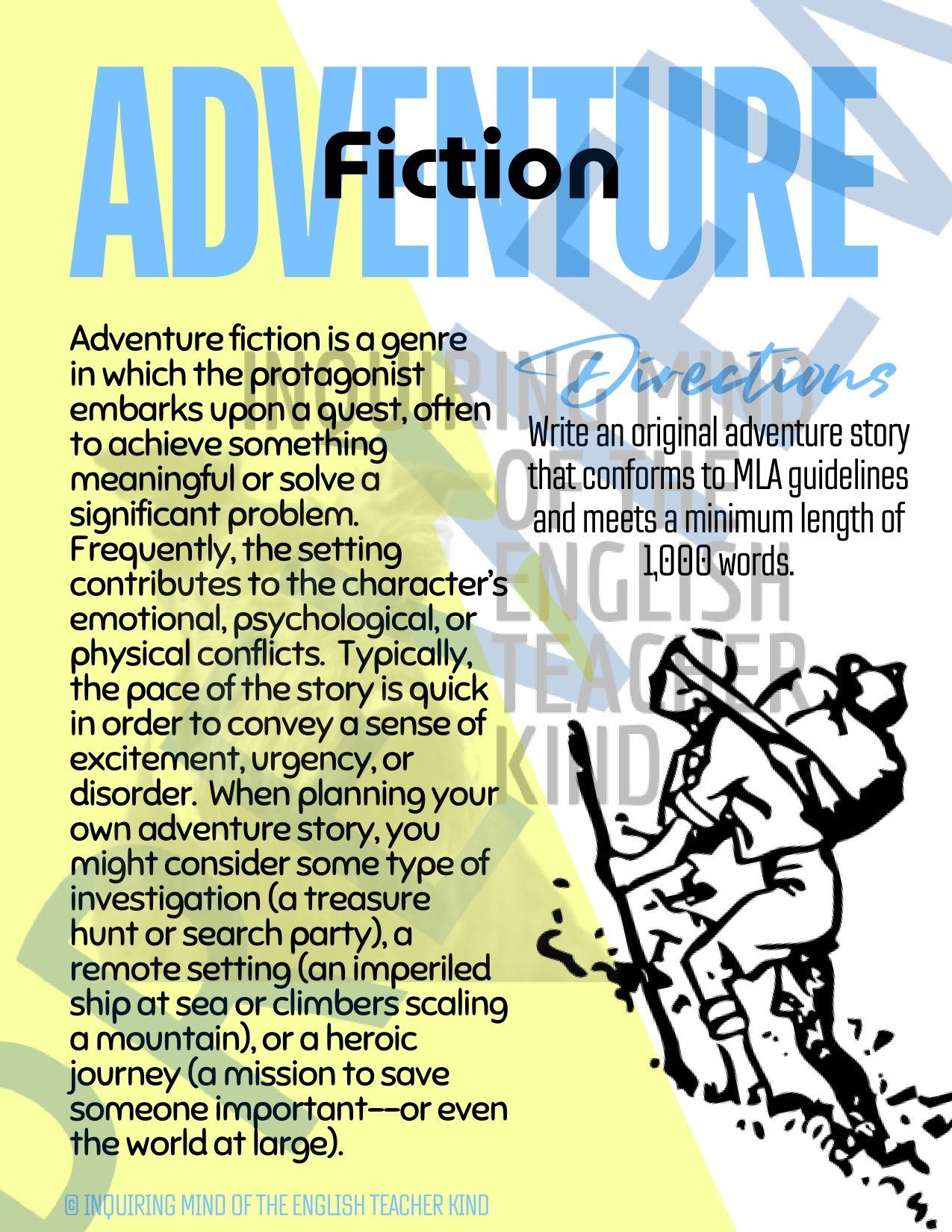 High School Creative Writing Complete Semester Curriculum and Supplemental Materials Bundle by Inquiring Mind of the English Teacher Kind