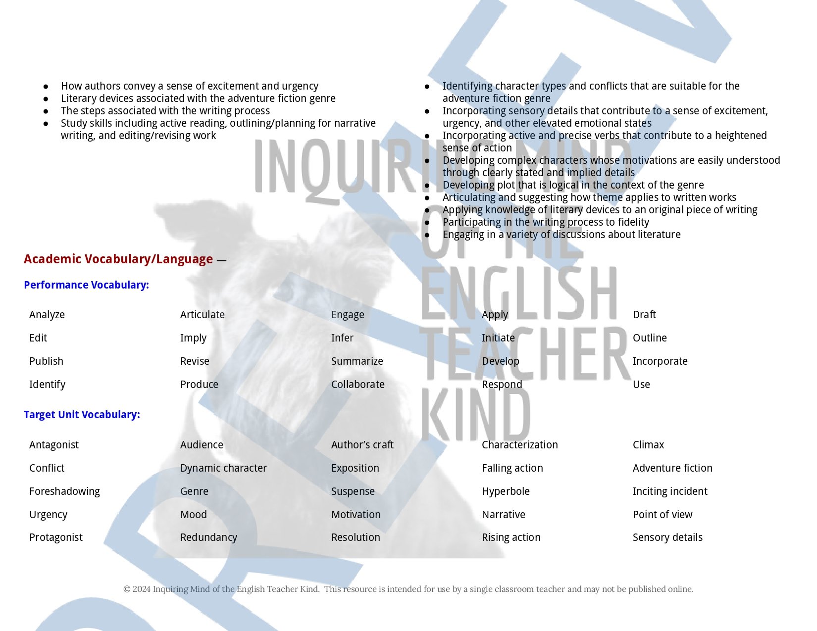 High School Creative Writing Unit Plan for Drafting Adventure Fiction (4).jpg