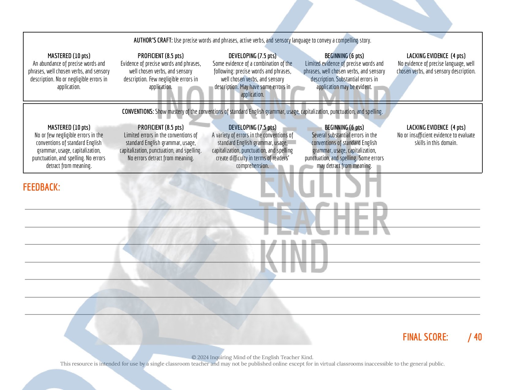 High School Creative Writing Complete Semester Curriculum and Supplemental Materials Bundle by Inquiring Mind of the English Teacher Kind