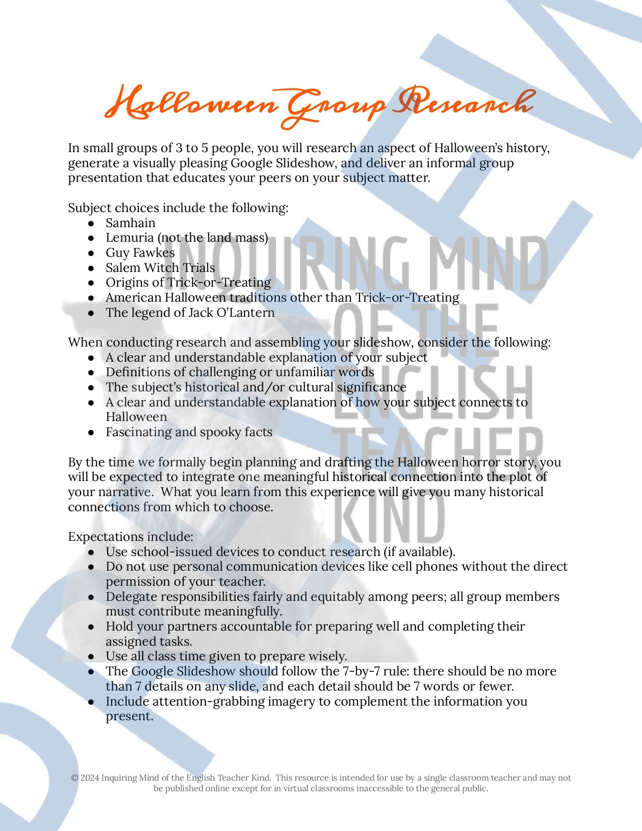 High School Creative Writing Complete Semester Curriculum and Supplemental Materials Bundle by Inquiring Mind of the English Teacher Kind