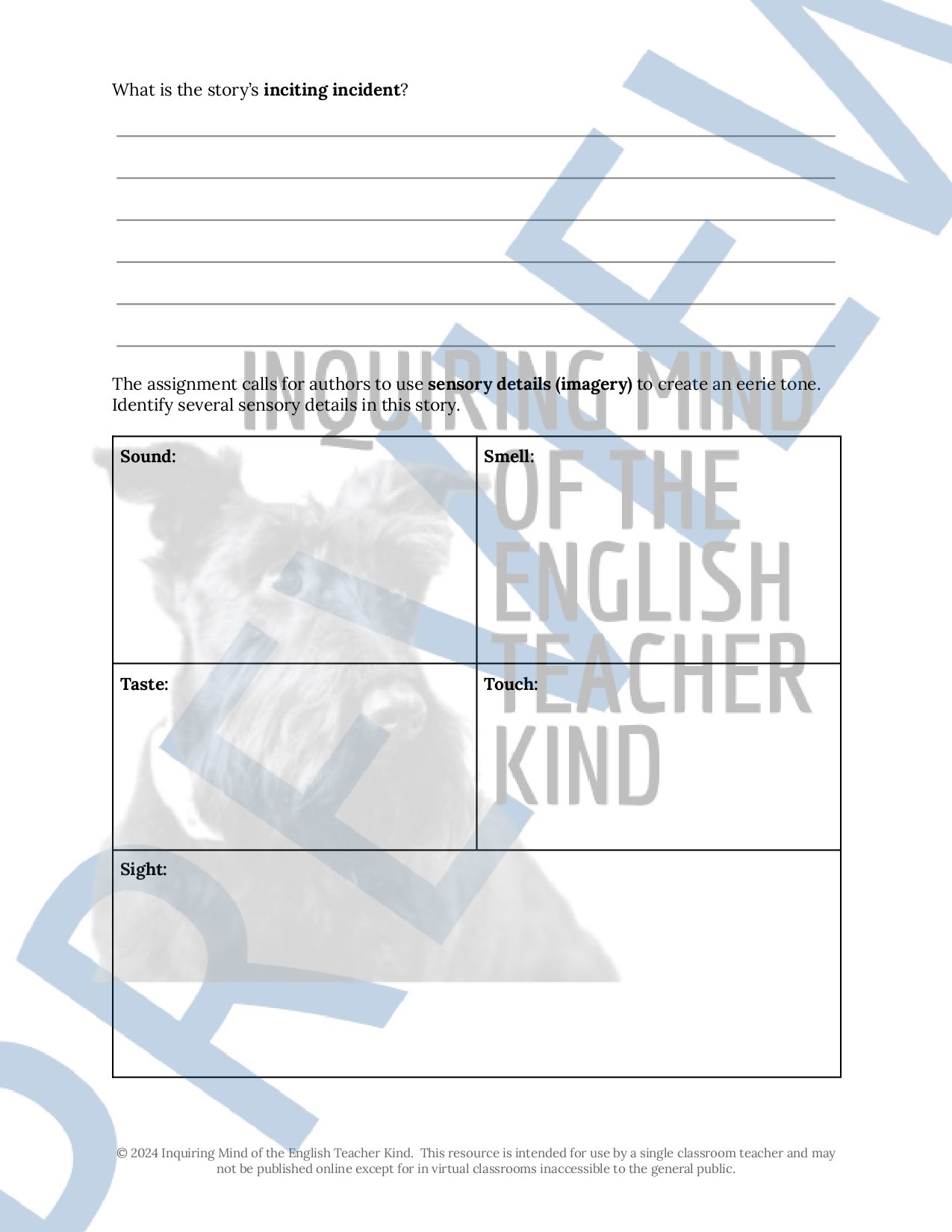 High School Creative Writing Complete Semester Curriculum and Supplemental Materials Bundle by Inquiring Mind of the English Teacher Kind