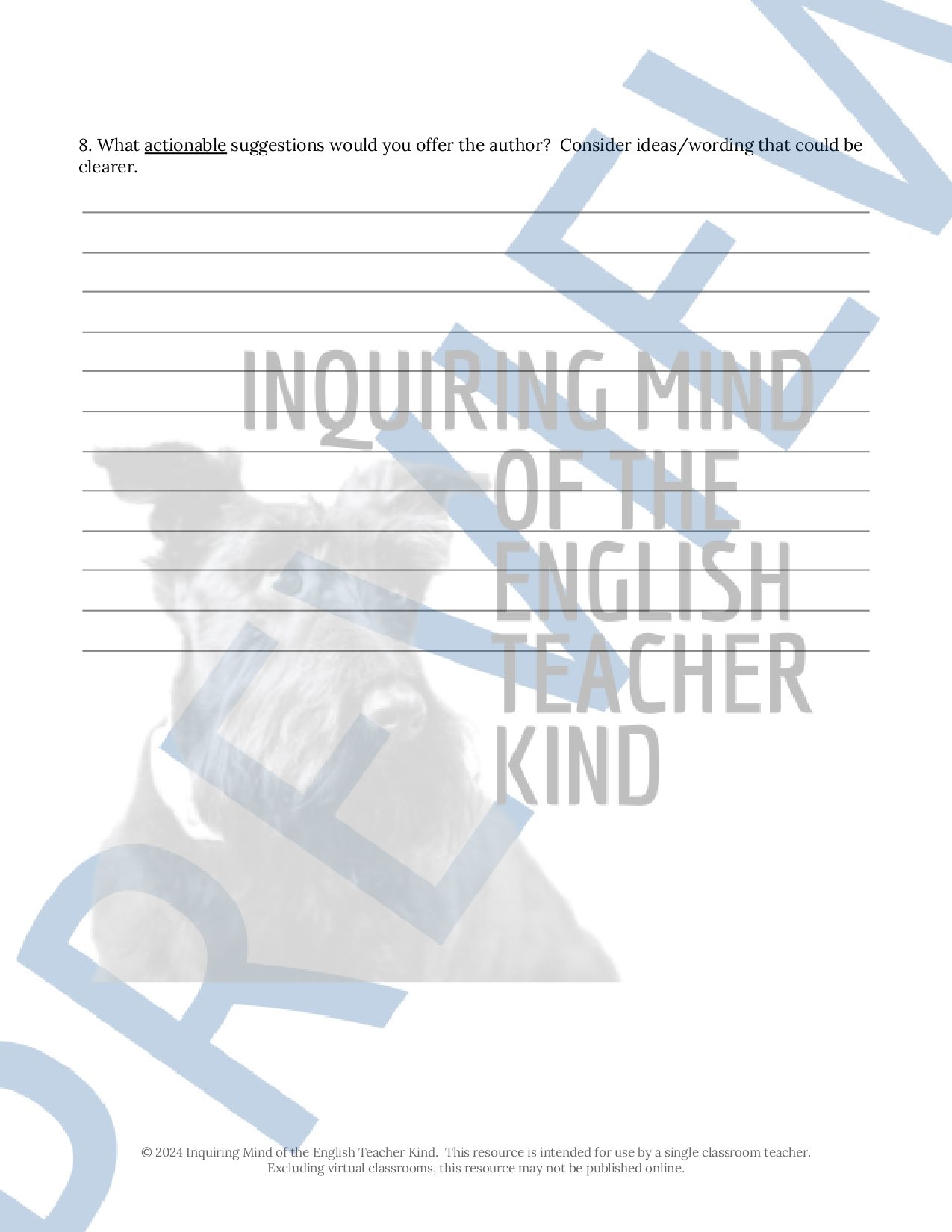 High School Creative Writing Complete Semester Curriculum and Supplemental Materials Bundle by Inquiring Mind of the English Teacher Kind