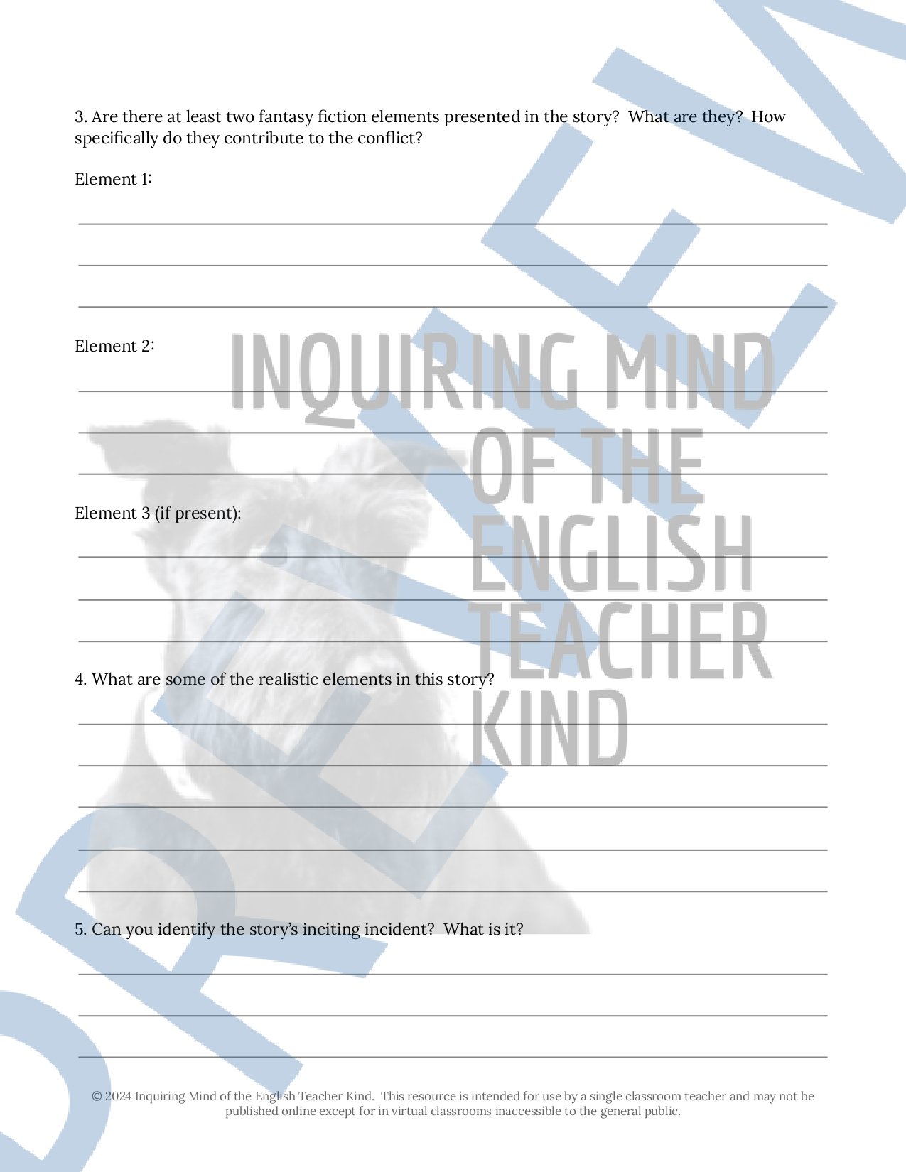 High School Creative Writing Complete Semester Curriculum and Supplemental Materials Bundle by Inquiring Mind of the English Teacher Kind