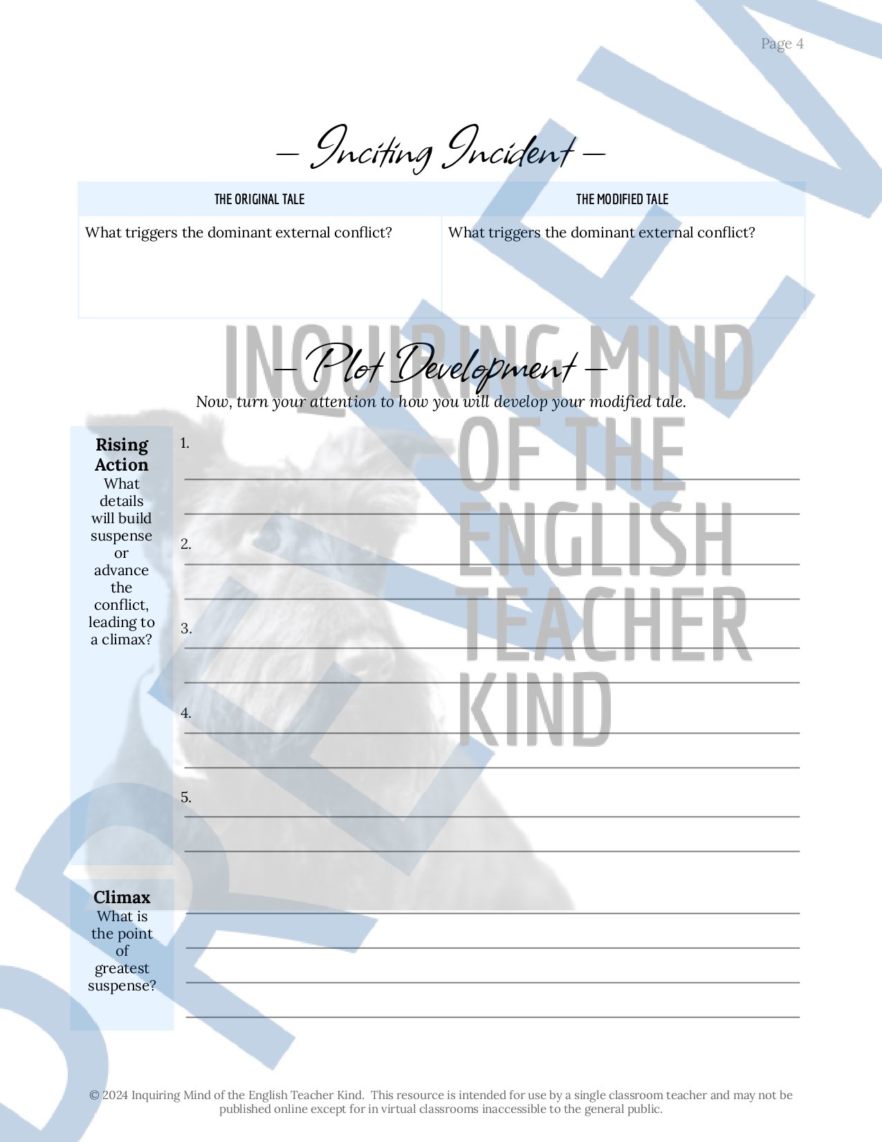 High School Creative Writing Complete Semester Curriculum and Supplemental Materials Bundle by Inquiring Mind of the English Teacher Kind