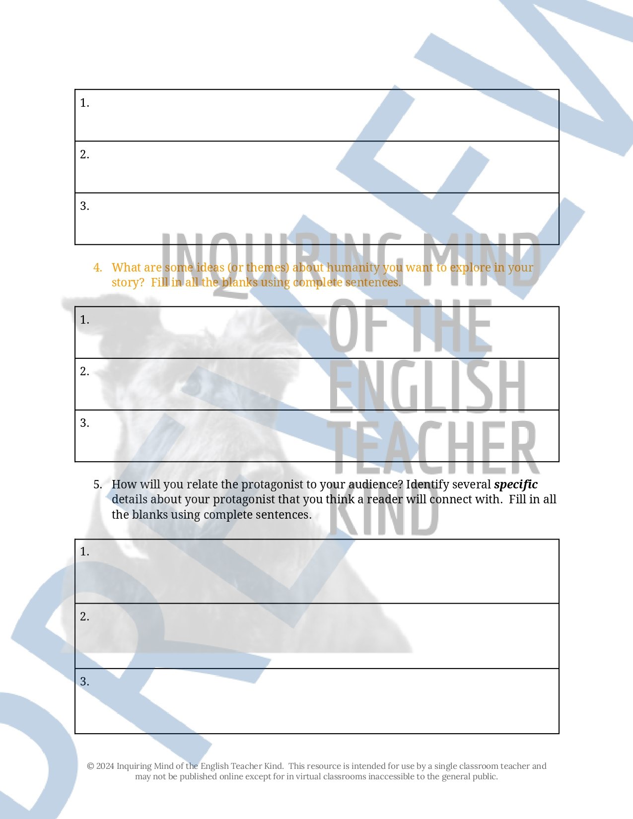 High School Creative Writing Complete Semester Curriculum and Supplemental Materials Bundle by Inquiring Mind of the English Teacher Kind