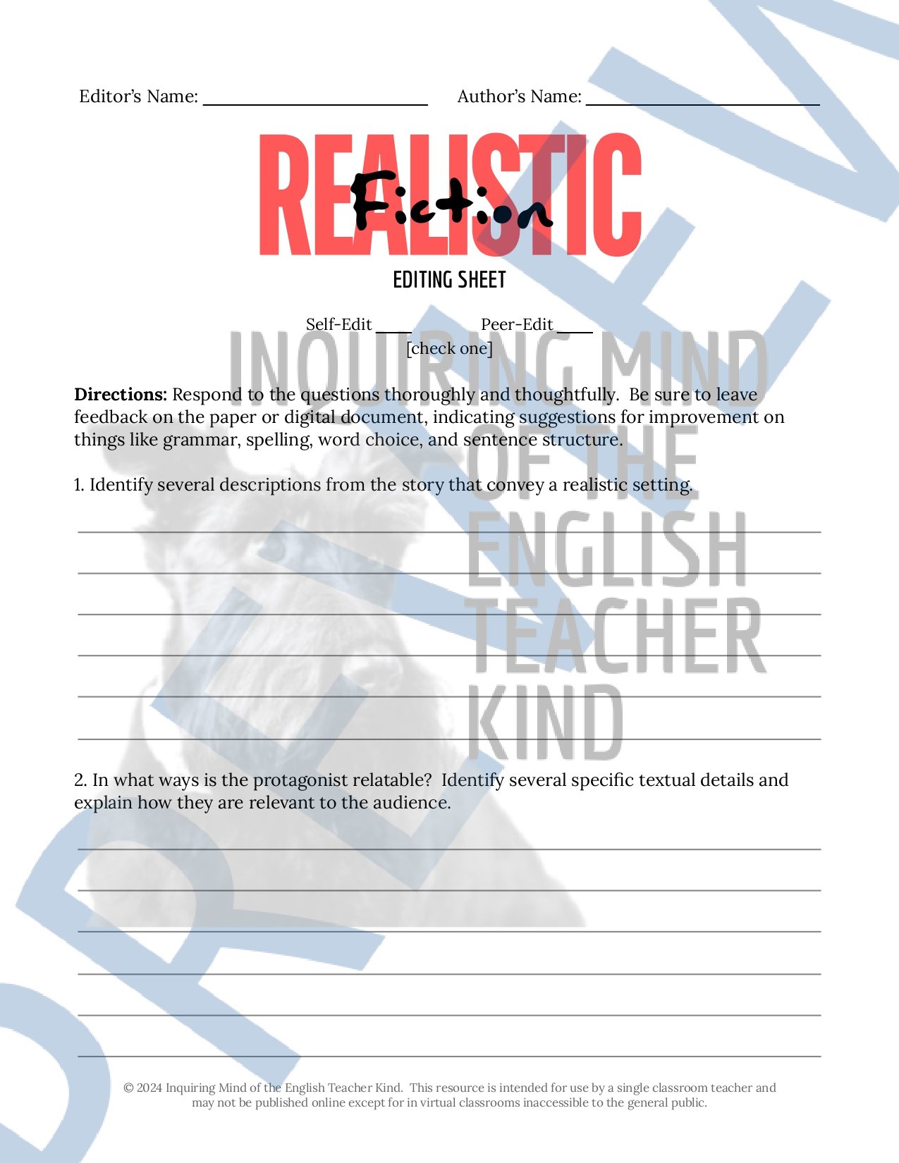 High School Creative Writing Complete Semester Curriculum and Supplemental Materials Bundle by Inquiring Mind of the English Teacher Kind