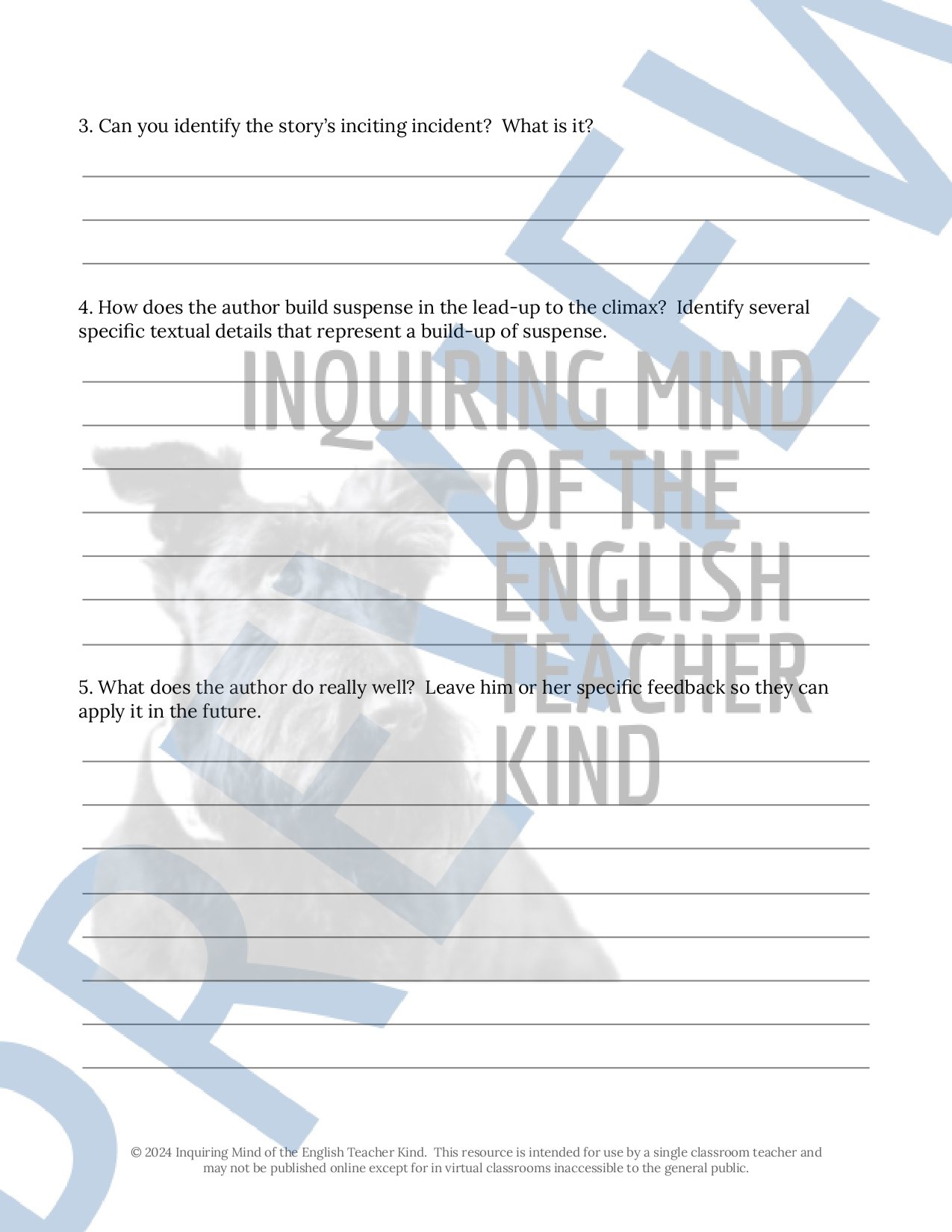 High School Creative Writing Complete Semester Curriculum and Supplemental Materials Bundle by Inquiring Mind of the English Teacher Kind