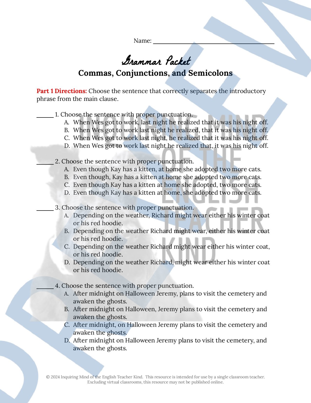 High School Creative Writing Complete Semester Curriculum and Supplemental Materials Bundle by Inquiring Mind of the English Teacher Kind