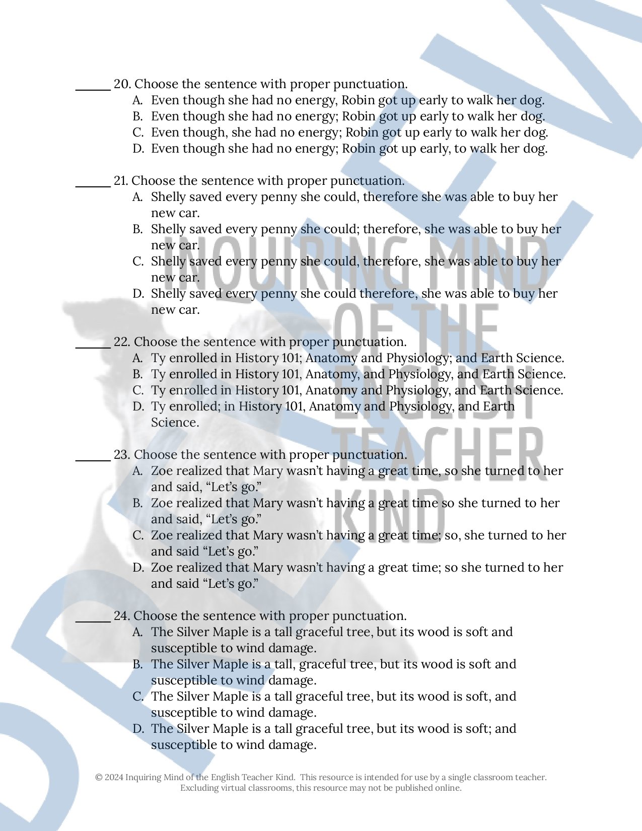 High School Creative Writing Complete Semester Curriculum and Supplemental Materials Bundle by Inquiring Mind of the English Teacher Kind