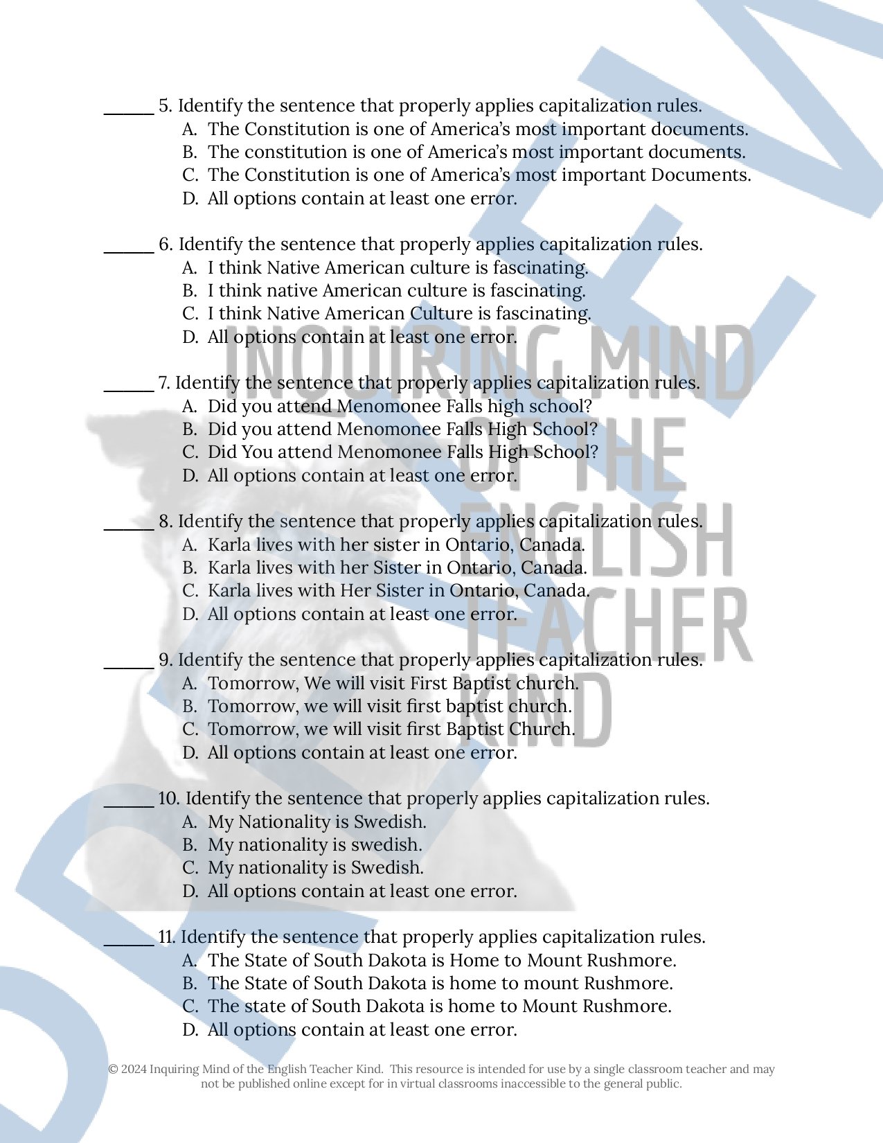 High School Creative Writing Complete Semester Curriculum and Supplemental Materials Bundle by Inquiring Mind of the English Teacher Kind