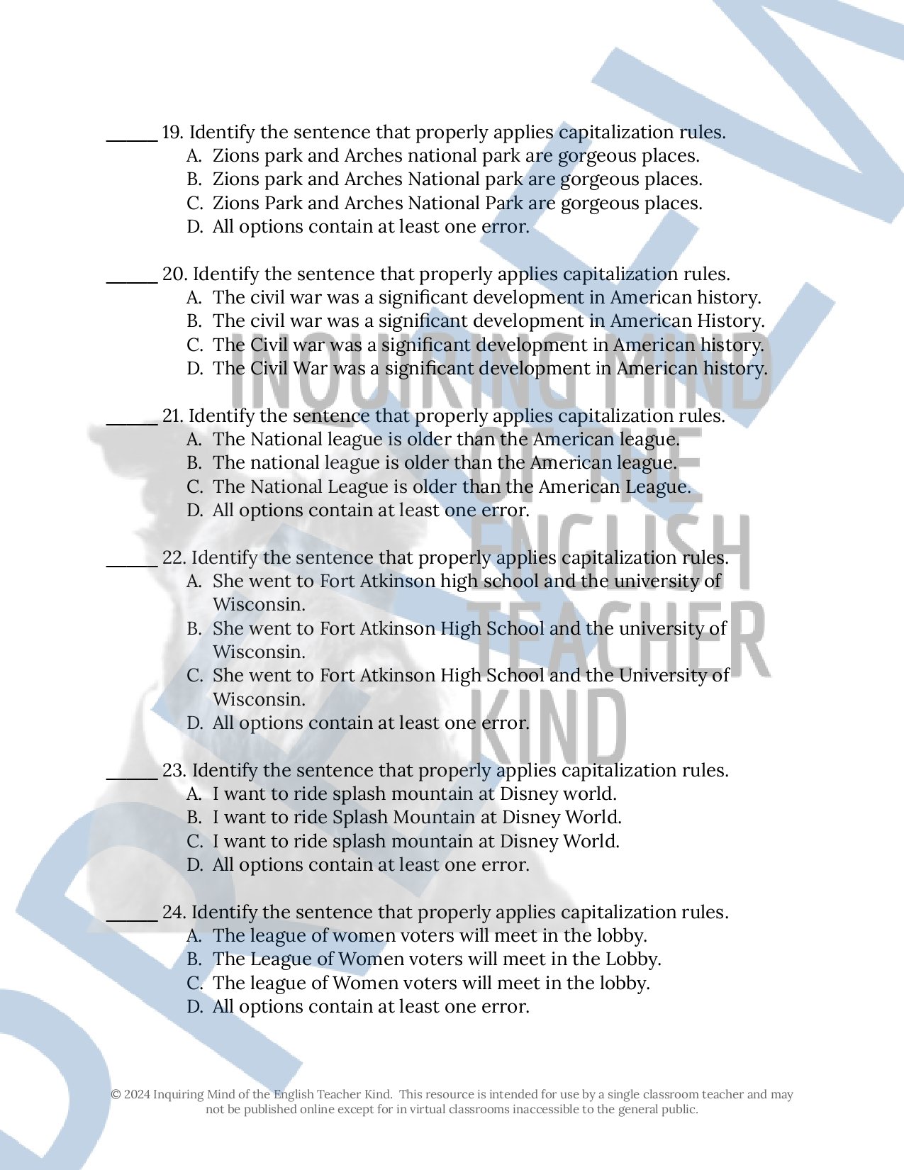 High School Creative Writing Complete Semester Curriculum and Supplemental Materials Bundle by Inquiring Mind of the English Teacher Kind