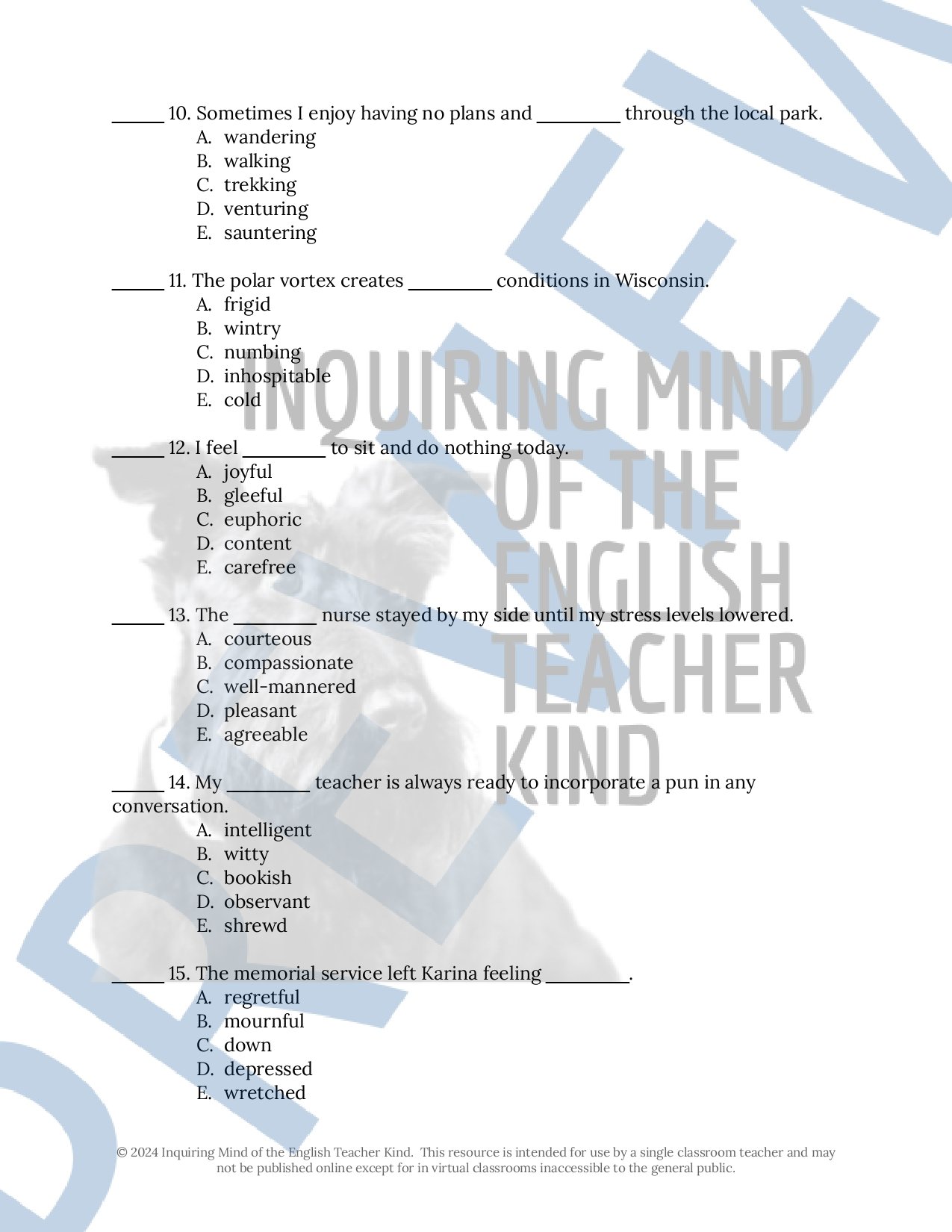 High School Creative Writing Complete Semester Curriculum and Supplemental Materials Bundle by Inquiring Mind of the English Teacher Kind