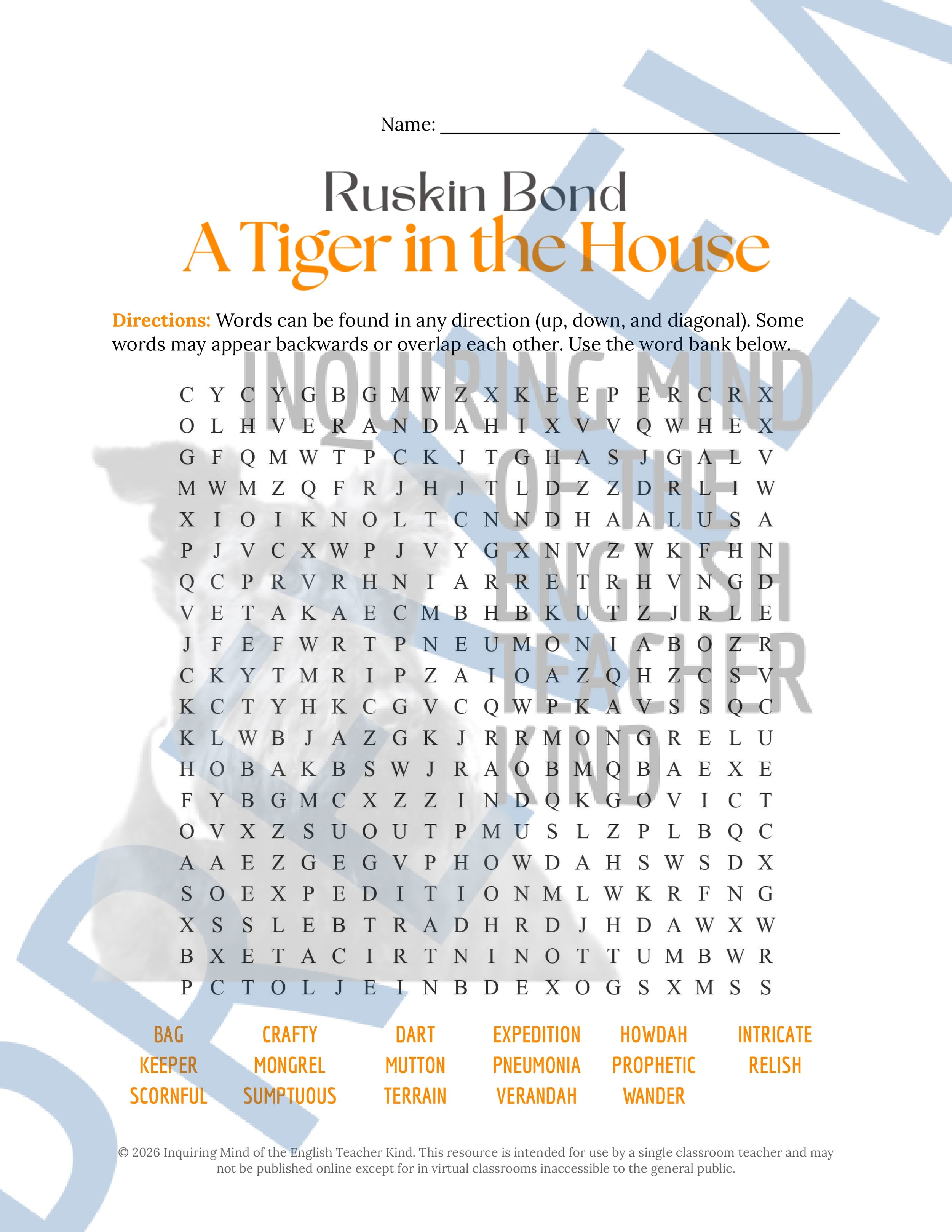 A Tiger in the House Vocabulary Activities (4).jpg