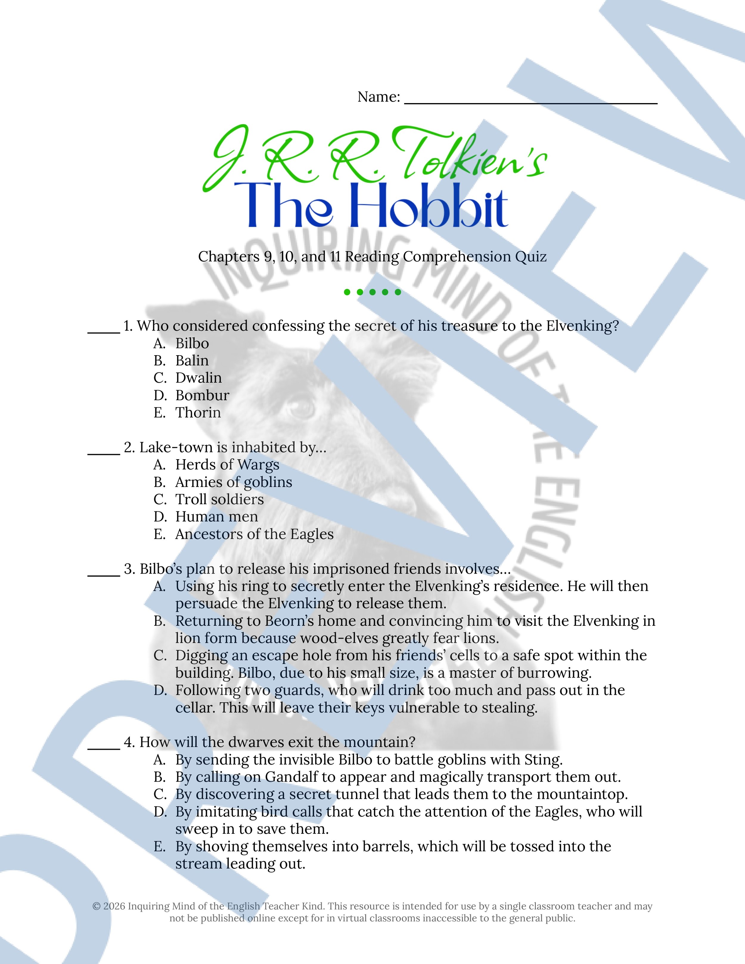 The Hobbit Chapters 9, 10, and 11 Quiz and Answer Key (1).jpg