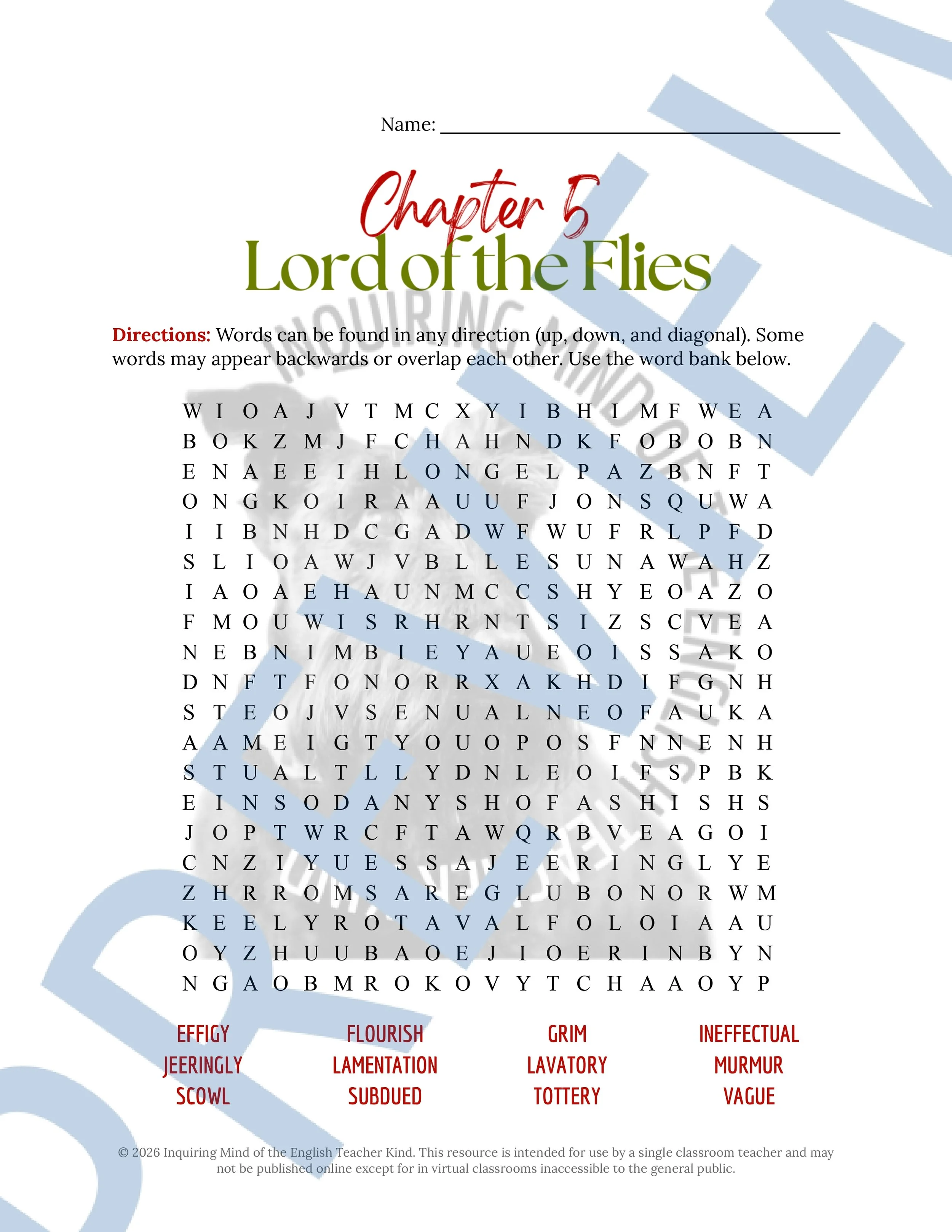 Lord of the Flies Chapter 5 Vocabulary Activities for High School English Language Arts (4).jpg